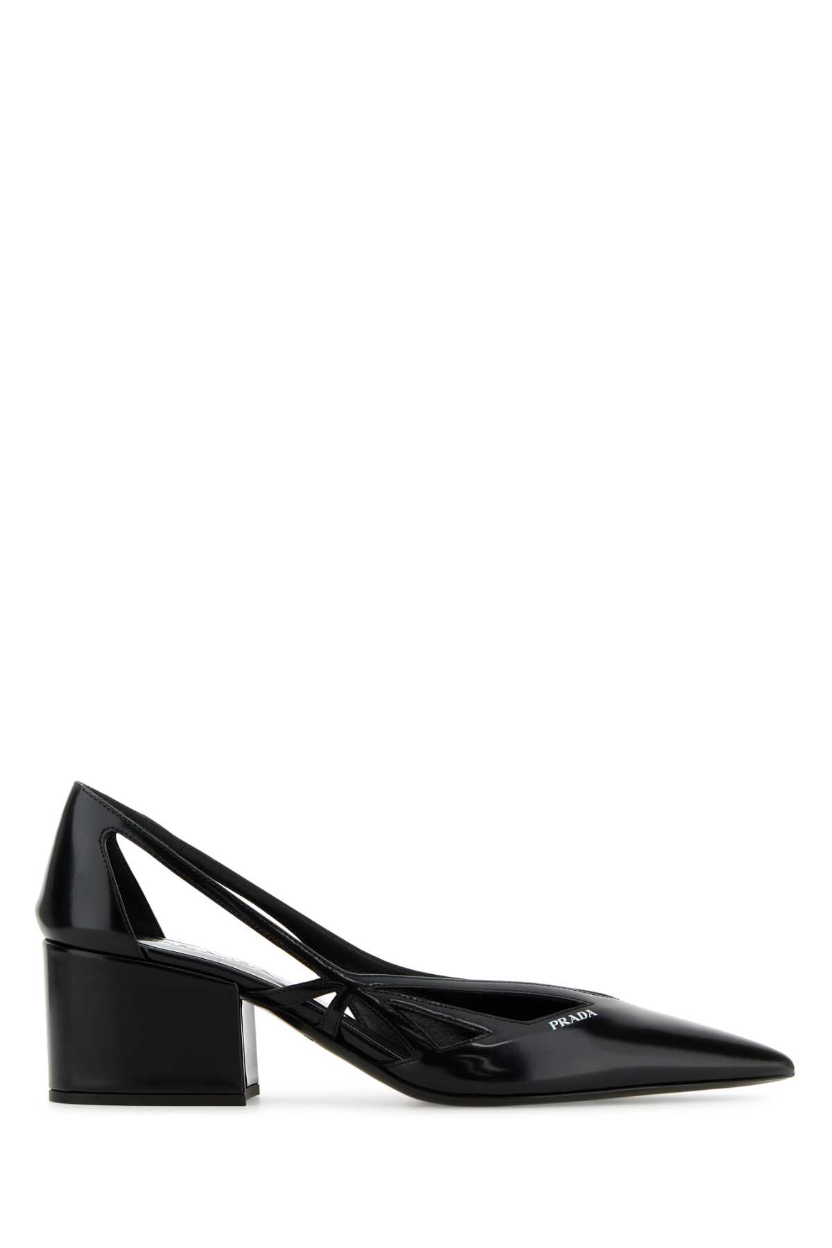 Prada Black Leather Pumps