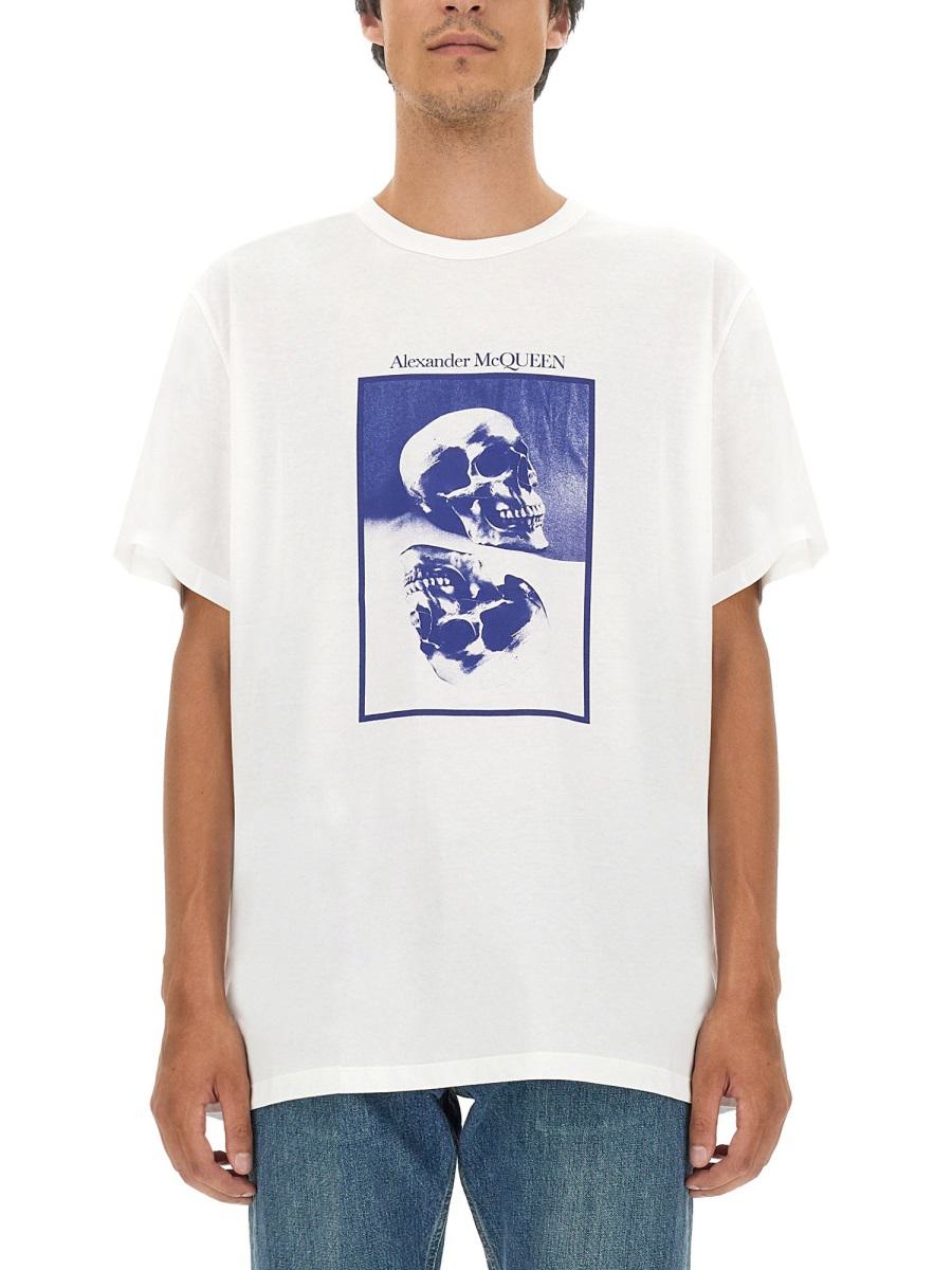 Alexander McQueen Logo Print T-Shirt