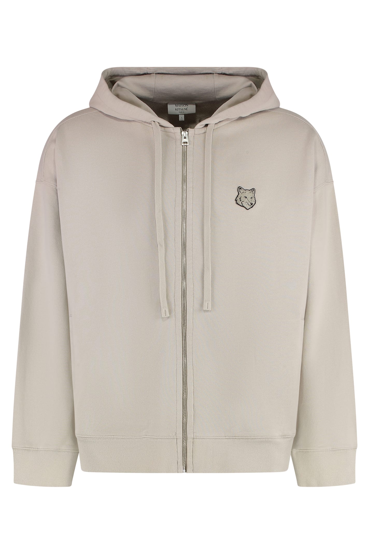 Maison Kitsuné 全拉链棉质连帽卫衣
