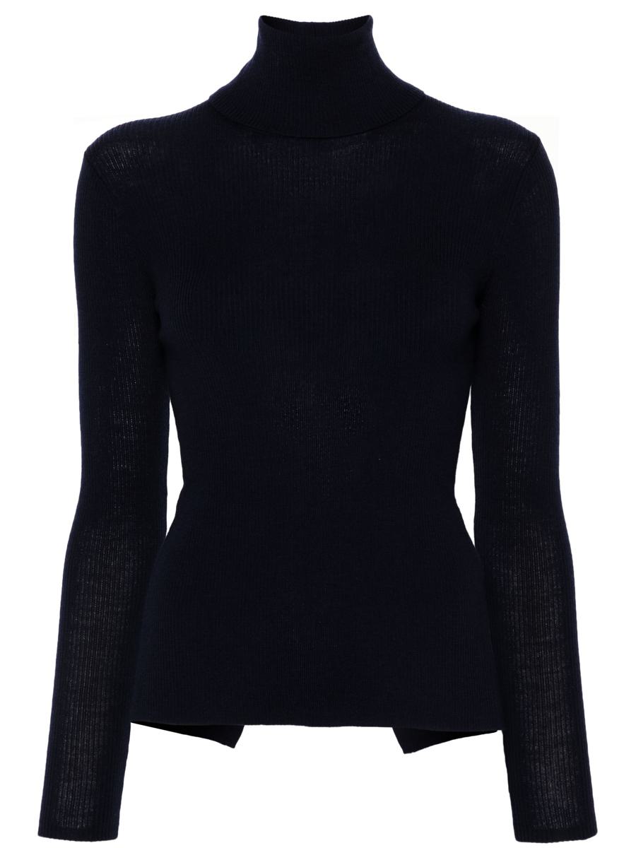 P. A.R. O.S. H. Leila Turtle-Neck Ribbed-Knit Jumper