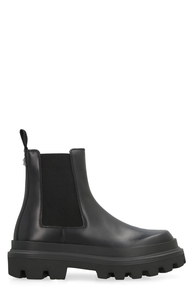 Dolce & Gabbana 皮革切尔西靴