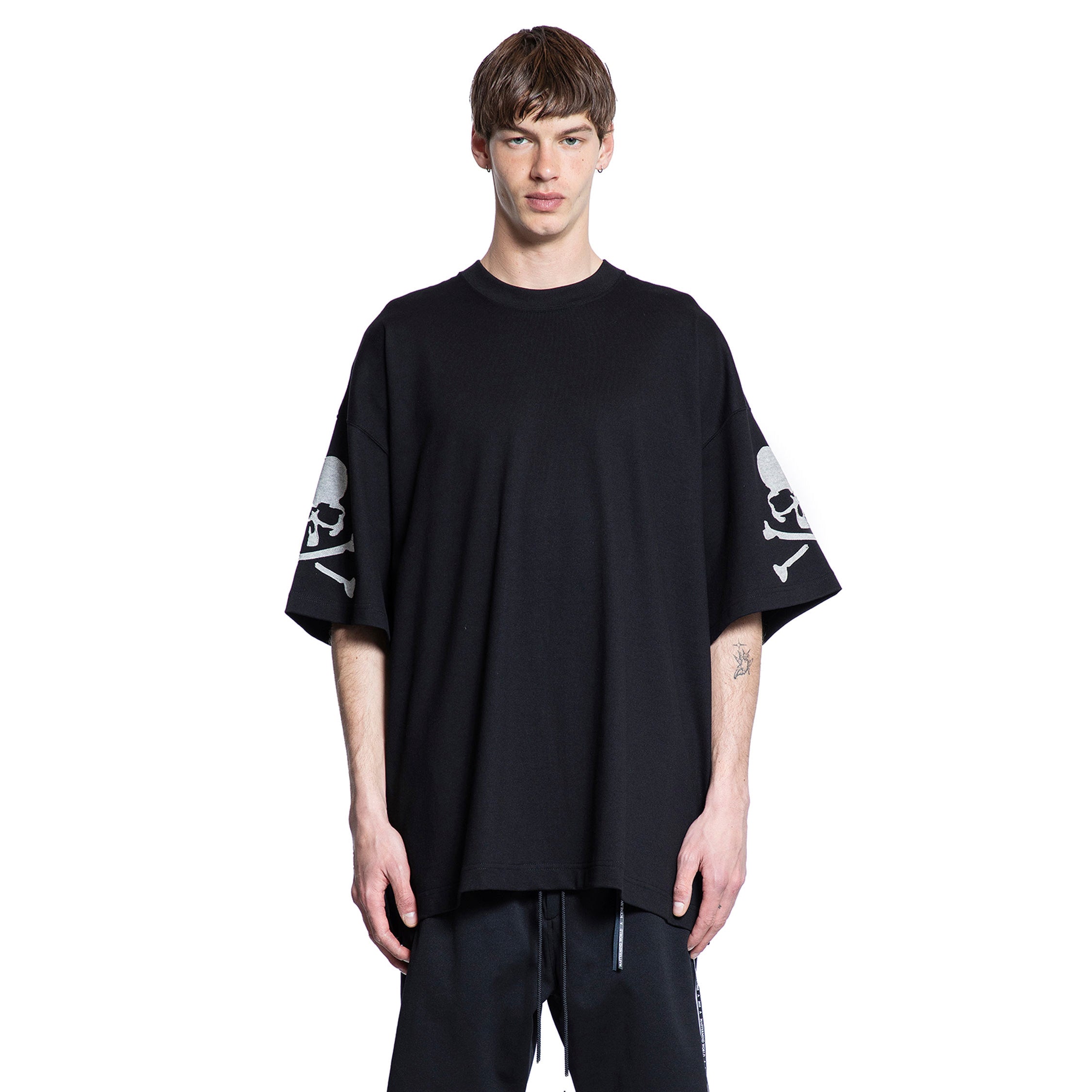 MASTERMIND WORLD MAN BLACK T-SHIRTS & TANK TOPS