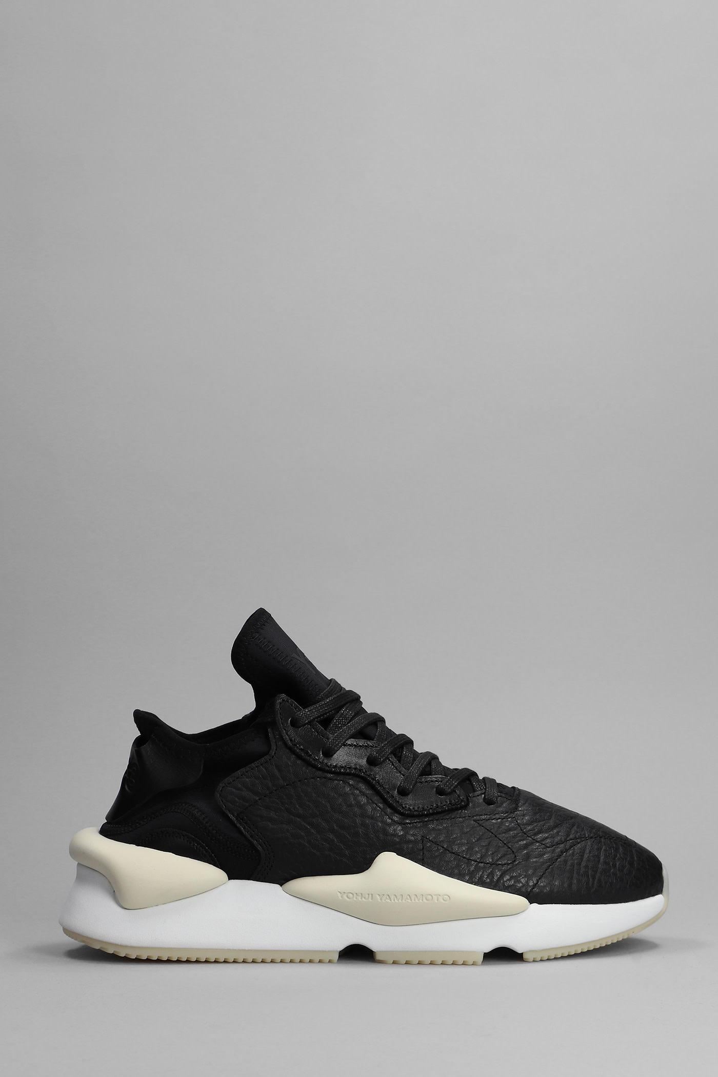 Y-3 Kaiwa Sneakers In Black Synthetic Fibers