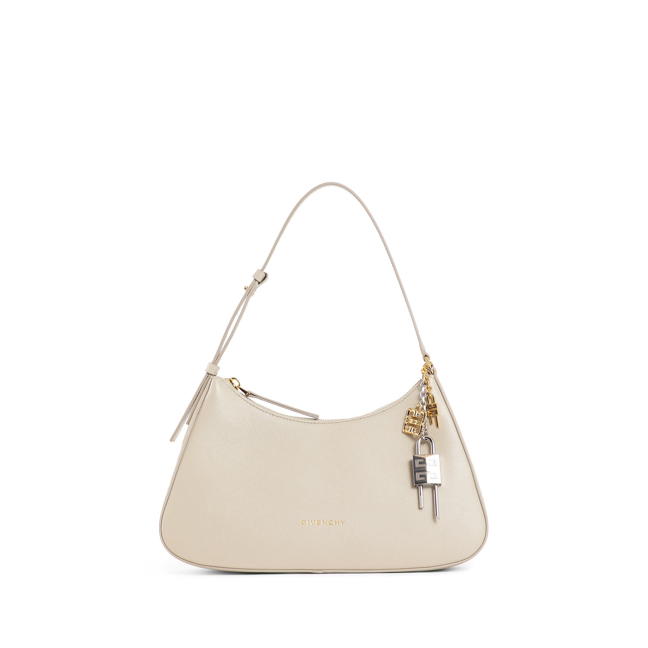 GIVENCHY WOMAN BEIGE SHOULDER BAGS