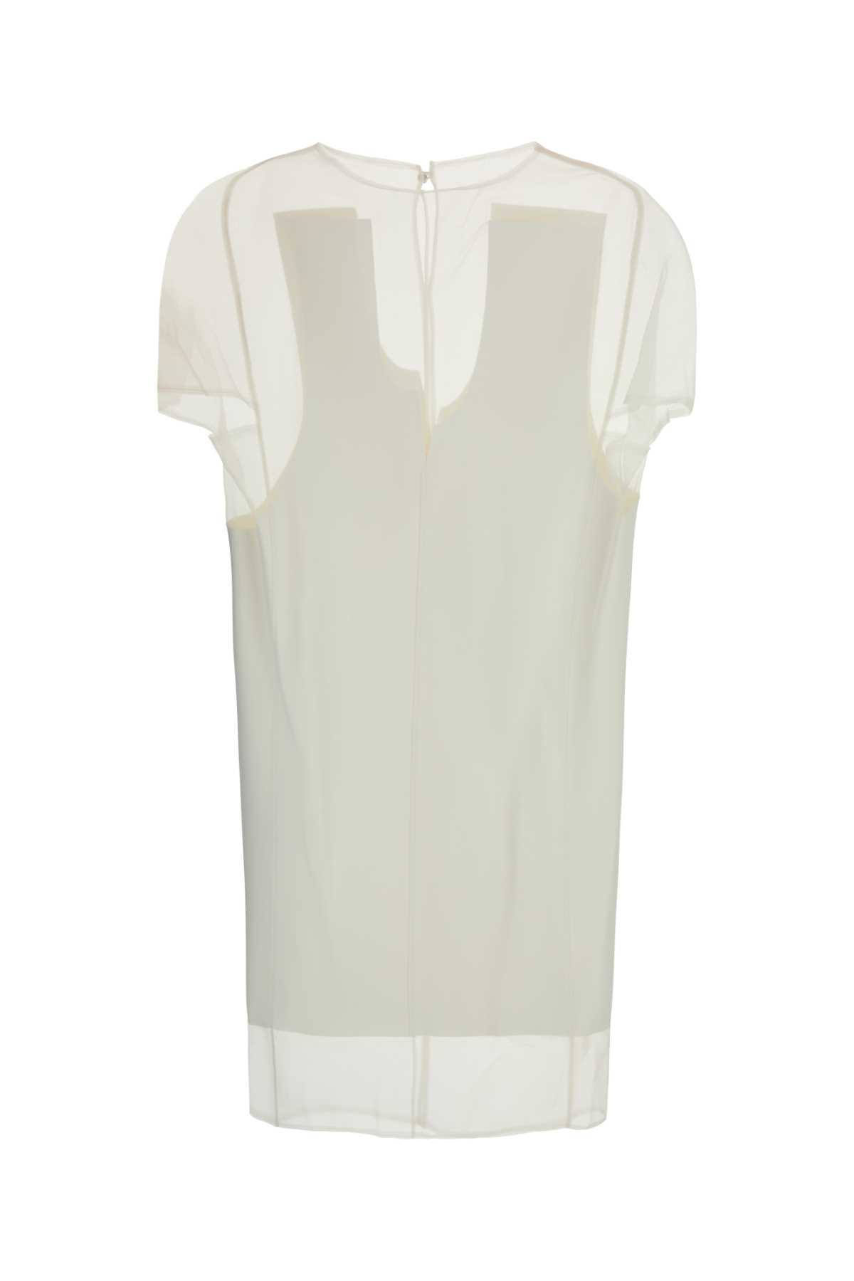 Khaite White Silk Winona Dress
