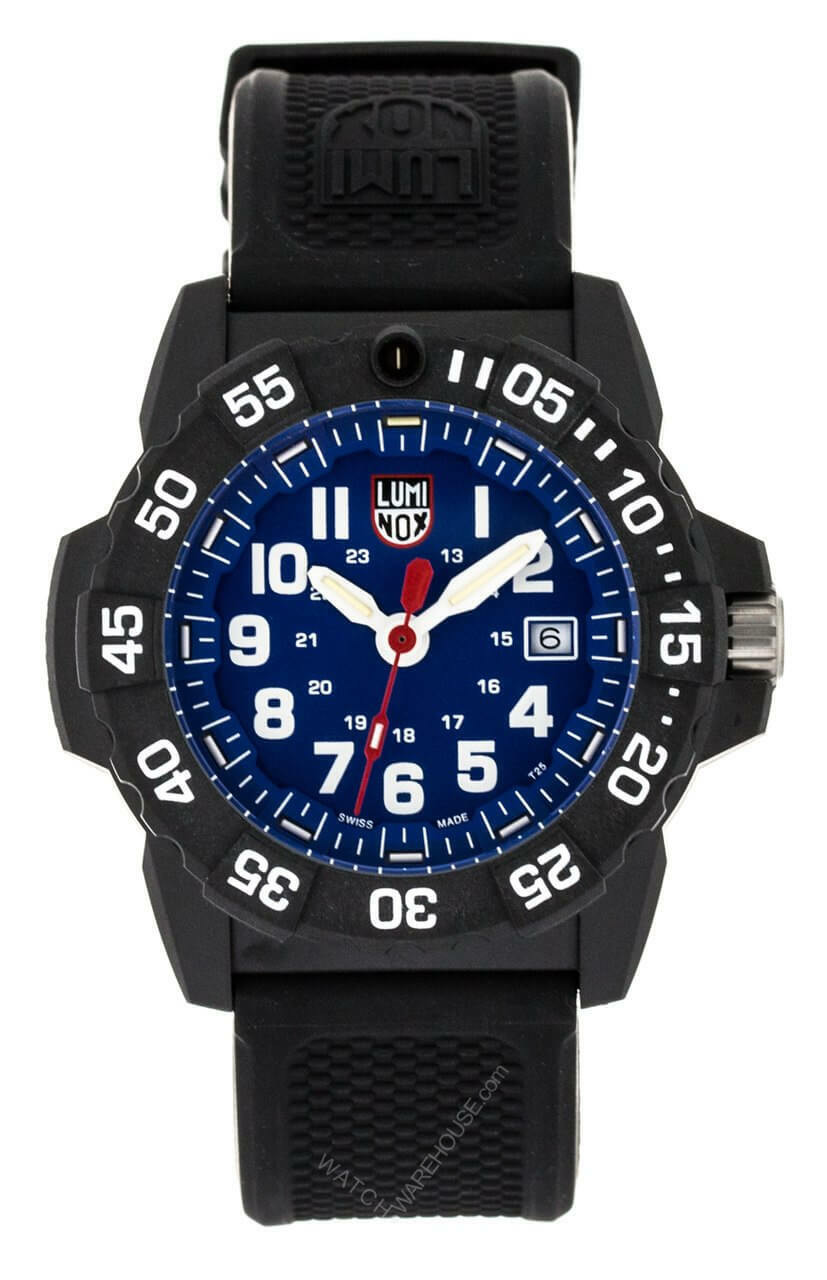 LUMINOX Navy SEAL 45MM Stainless Steel Rotating Bezel Watch XS.3503
