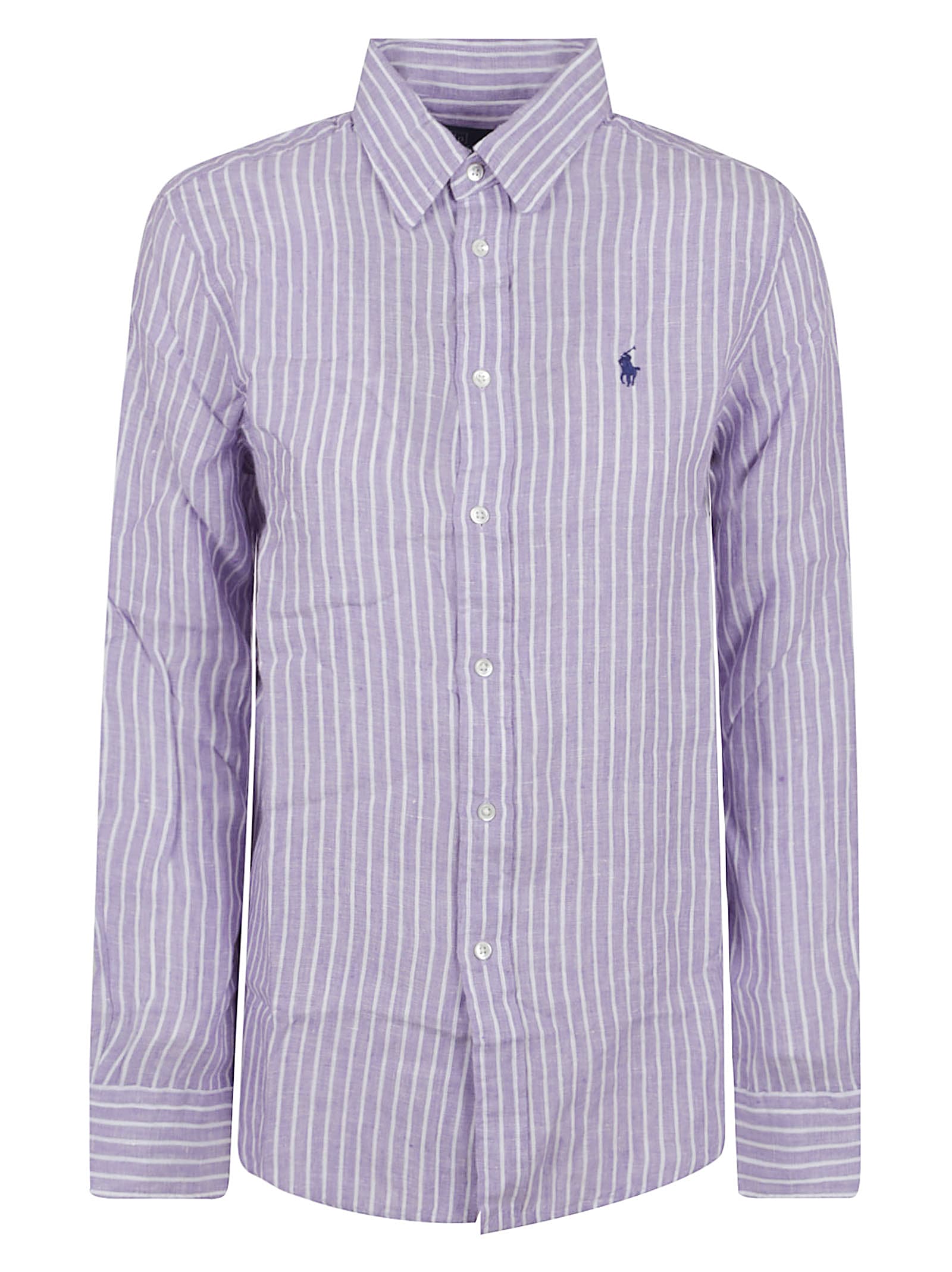 Polo Ralph Lauren 经典长袖前襟纽扣衬衫