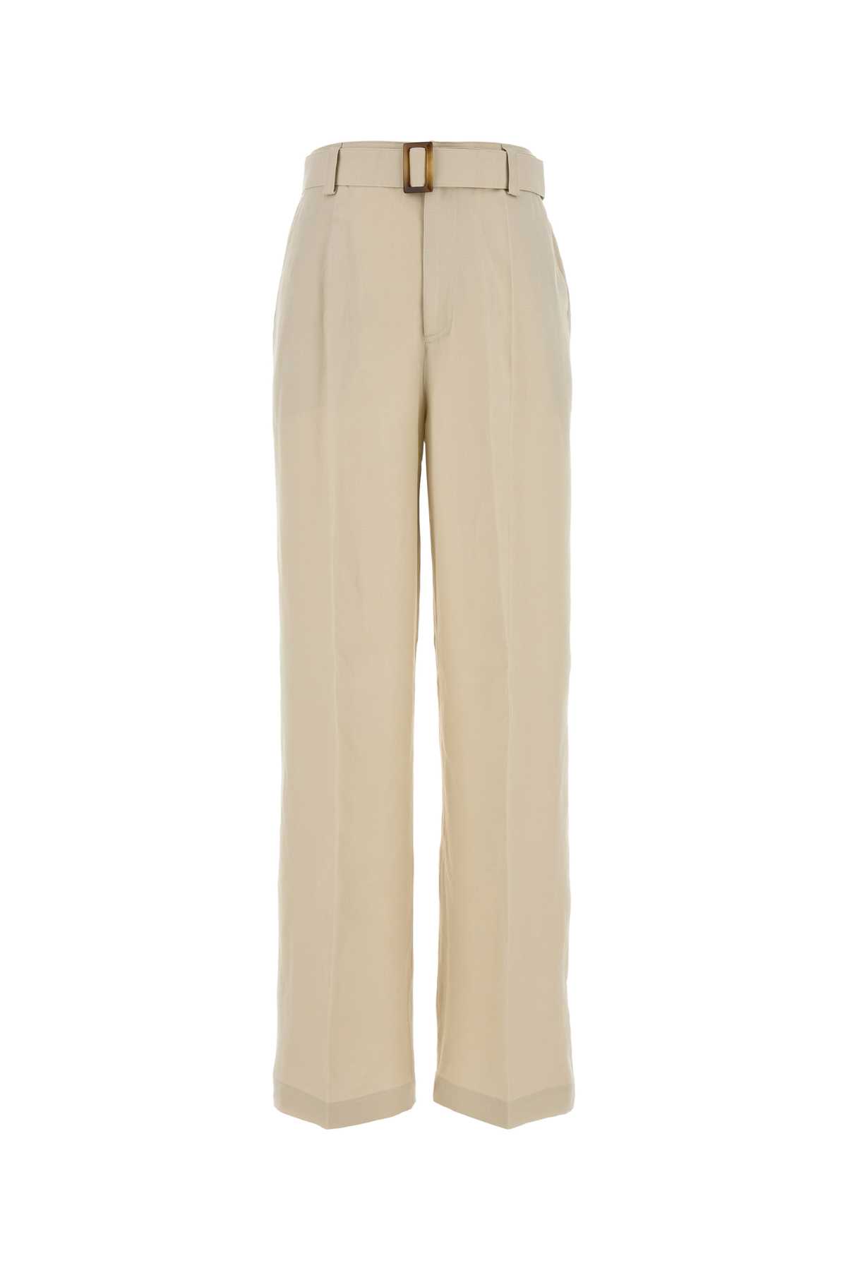 Woolrich Sand Viscose Blend Pant