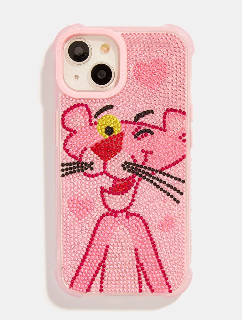 Pink Panther x Skinnydip Bling Shock Case, i Phone 13 Pro Case