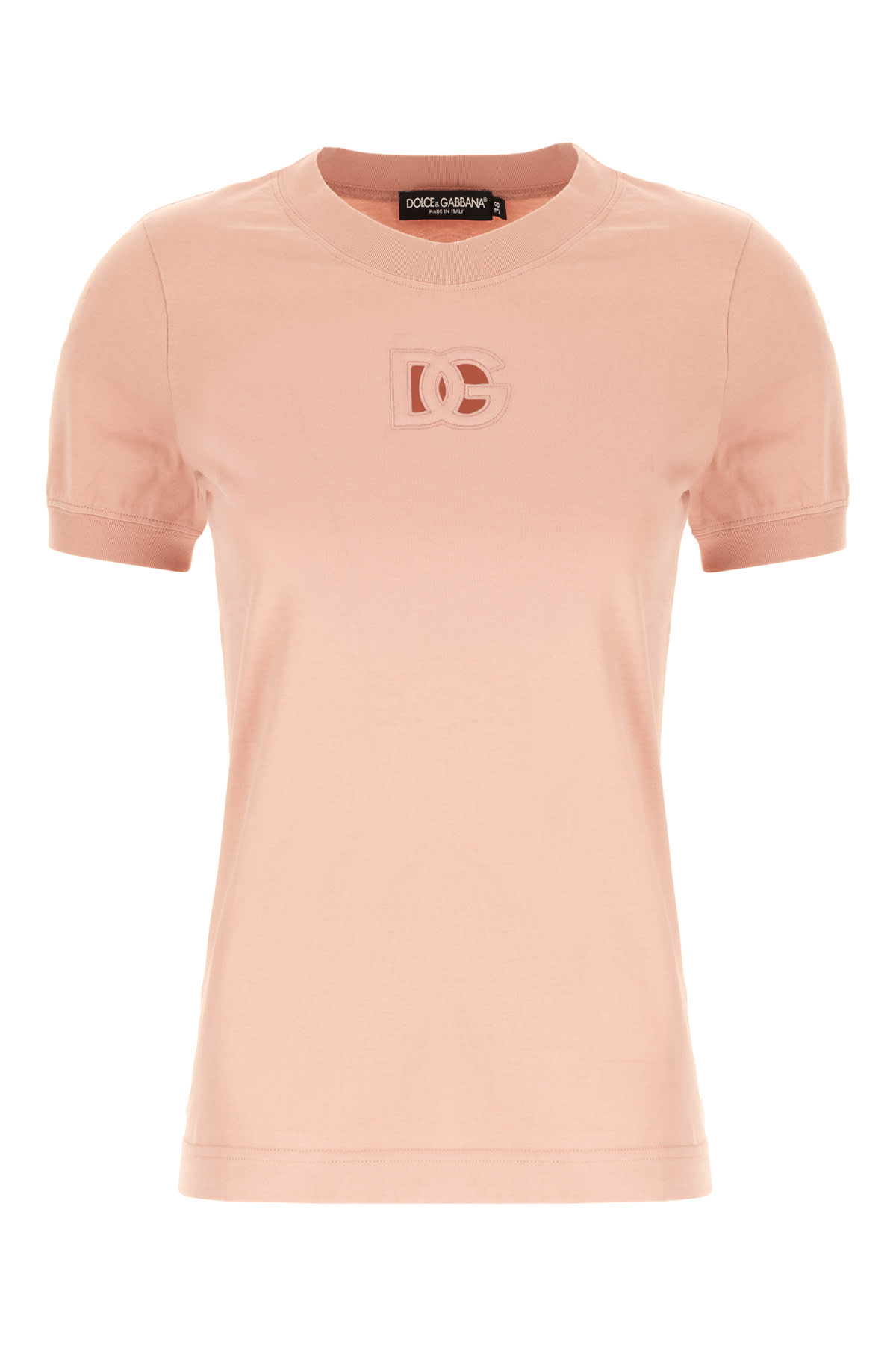 Dolce & Gabbana Pink Cotton T-shirt