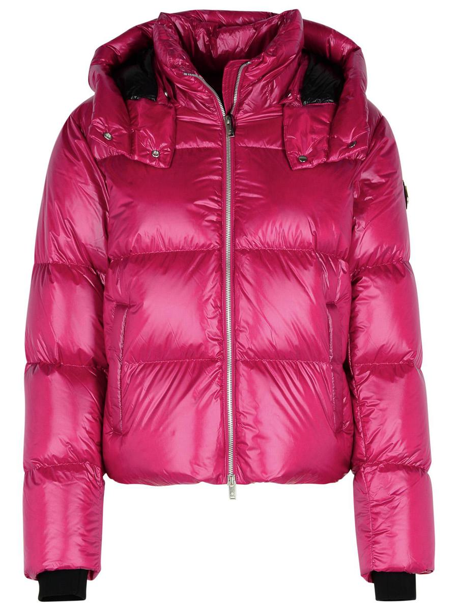Moose Knuckles 'Moonstone' Fuchsia Nylon Down Jacket