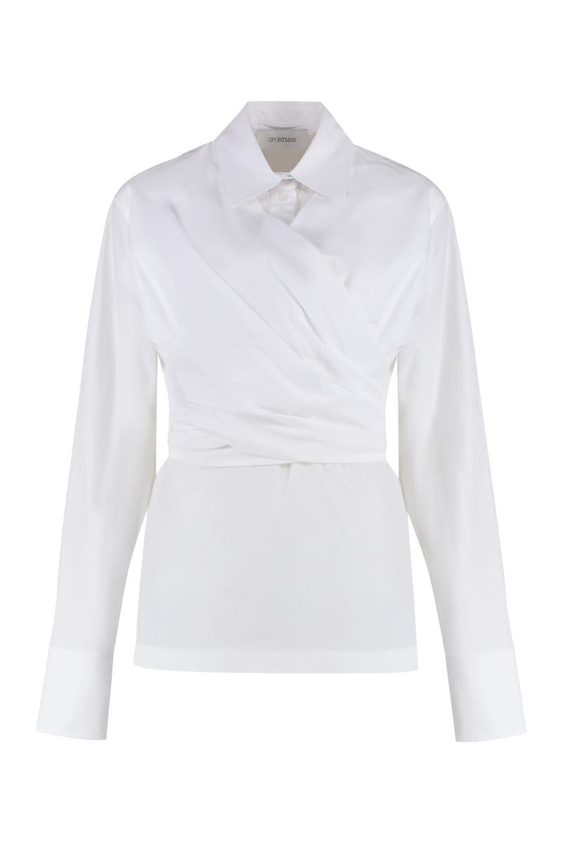 Sportmax Oggi 棉质衬衫