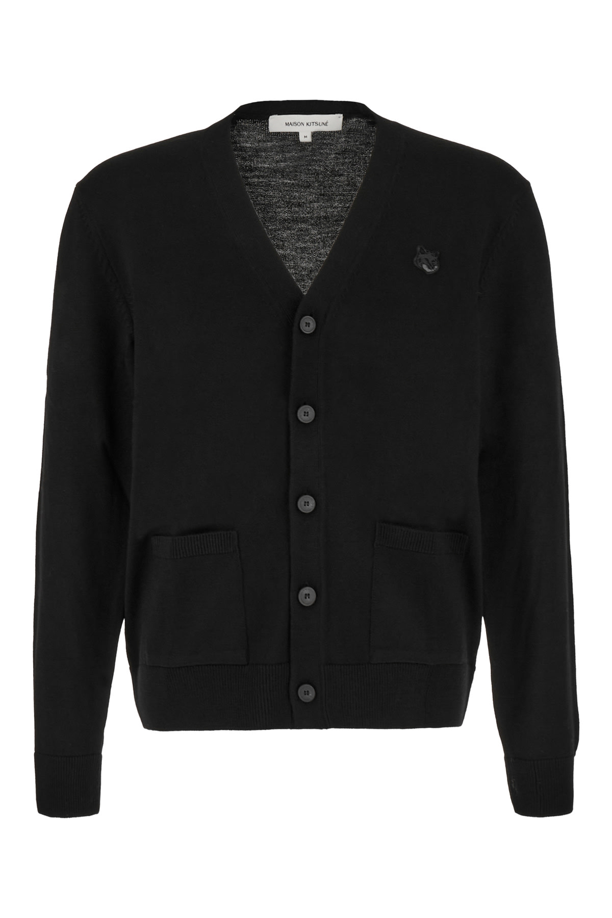 Maison Kitsuné 黑色羊毛开衫