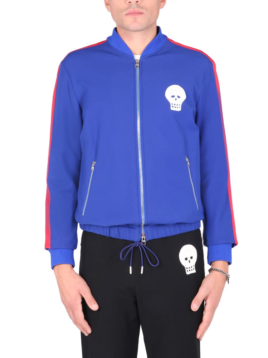 Alexander McQueen skull Embroidered Sweatshirt