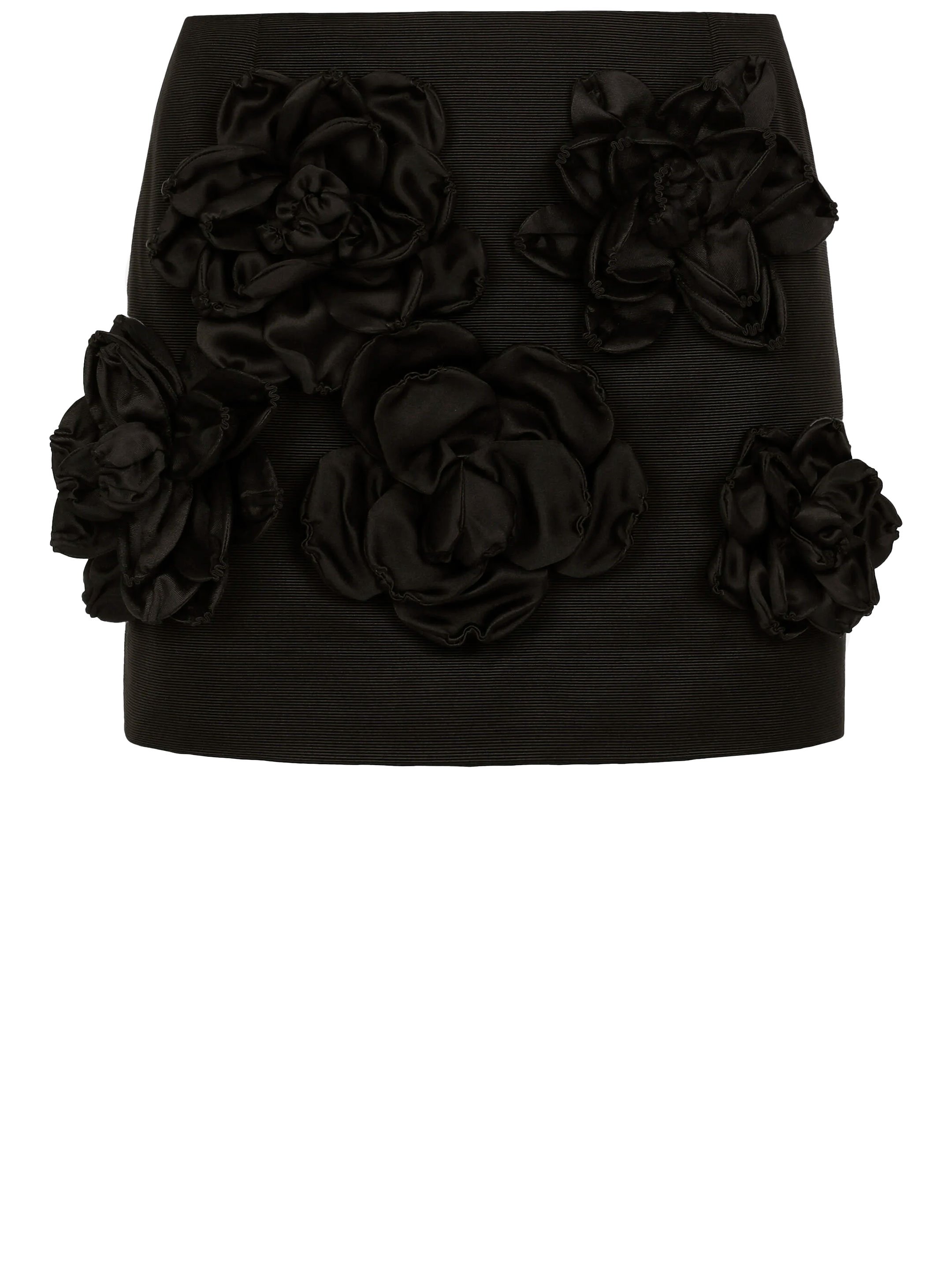 Ottoman miniskirt with flowers