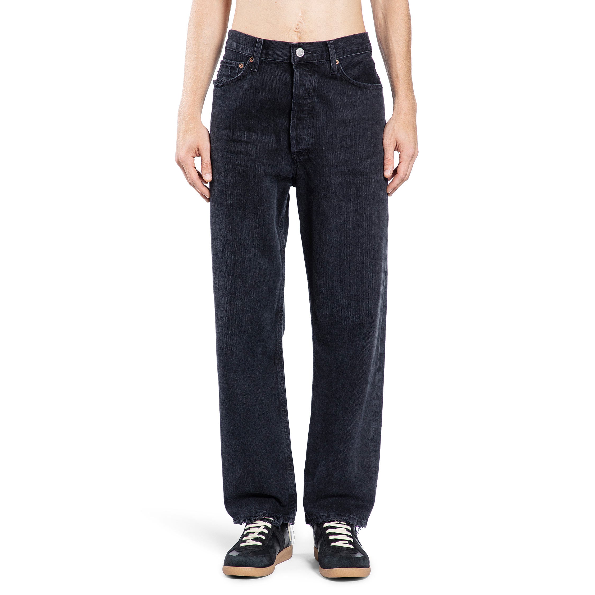 AGOLDE MAN BLACK JEANS