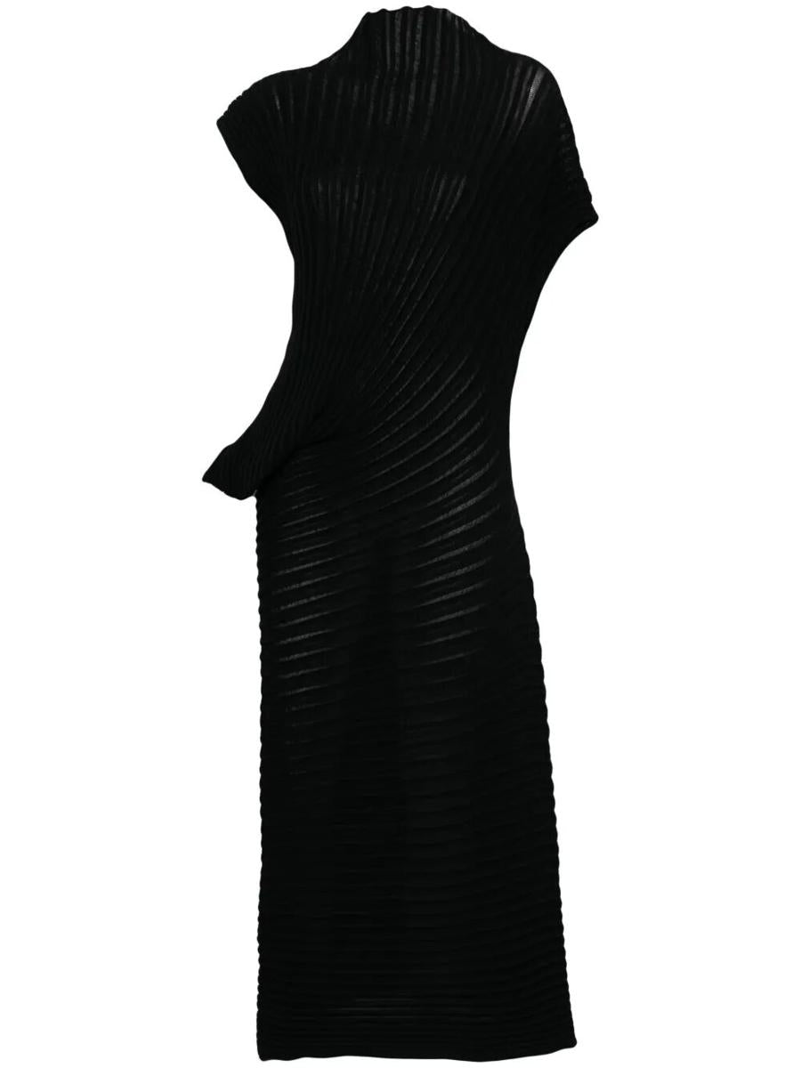 Issey Miyake Stream Long Dress Clothing
