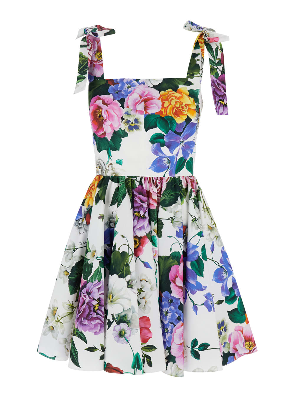 Dolce & Gabbana 多色无袖迷你连衣裙