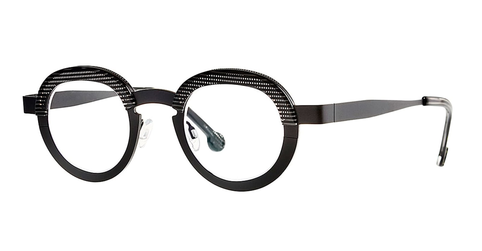 Theo Eyewear Basket - 1 哑光黑/像素黑 Rx眼镜