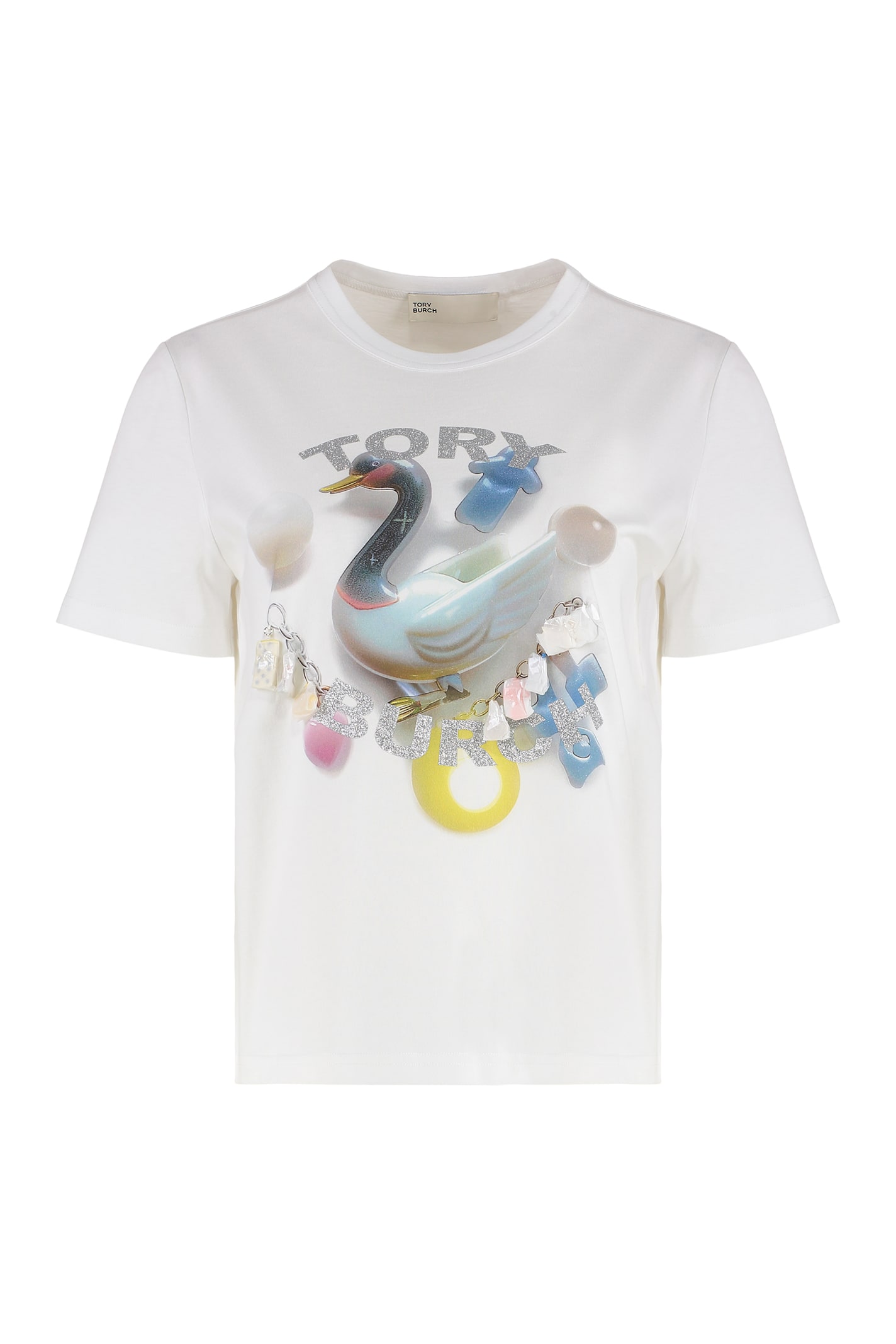 Tory Burch Cotton Crew-neck T-shirt