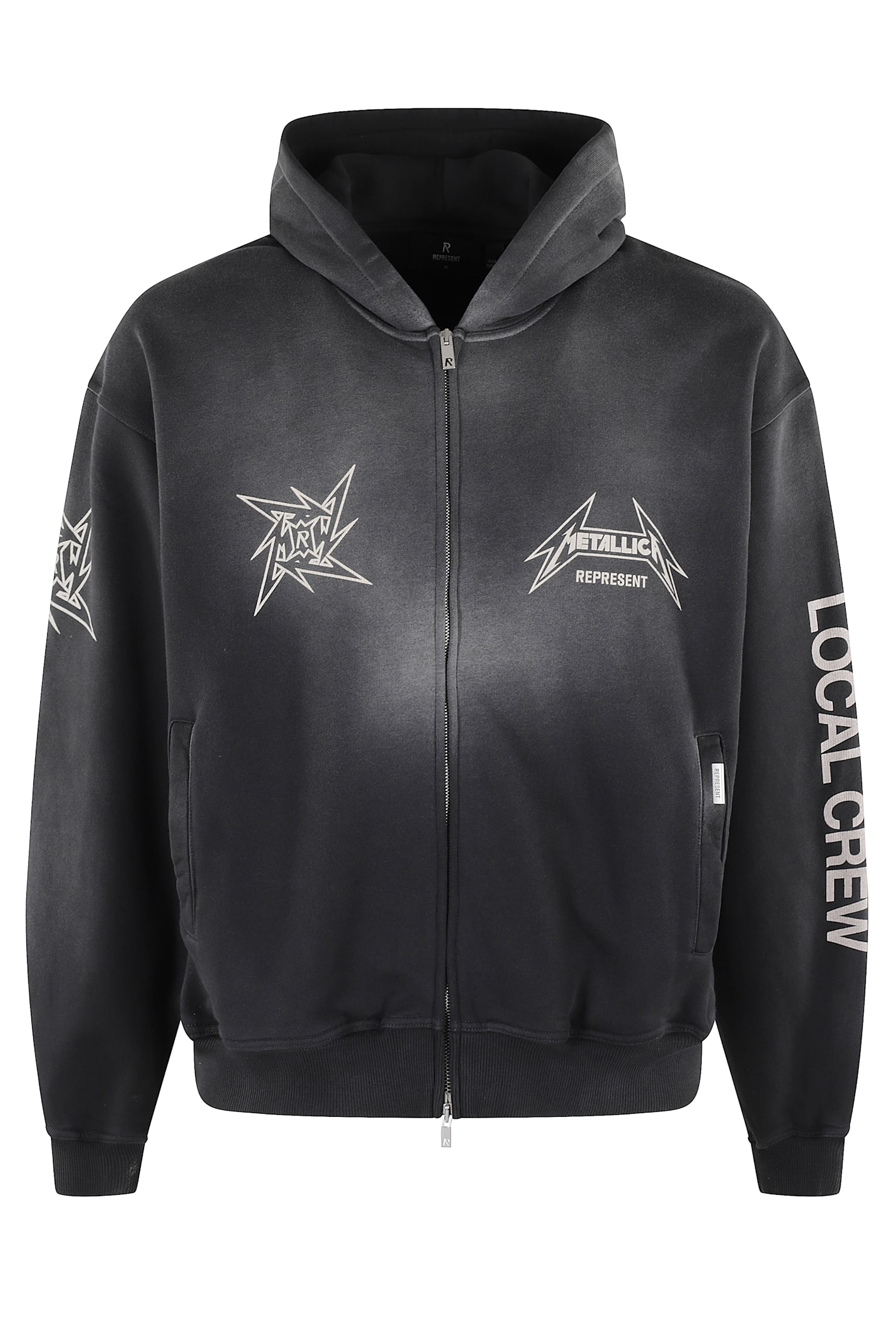 REPRESENT Metallica 40周年纪念连帽拉链卫衣