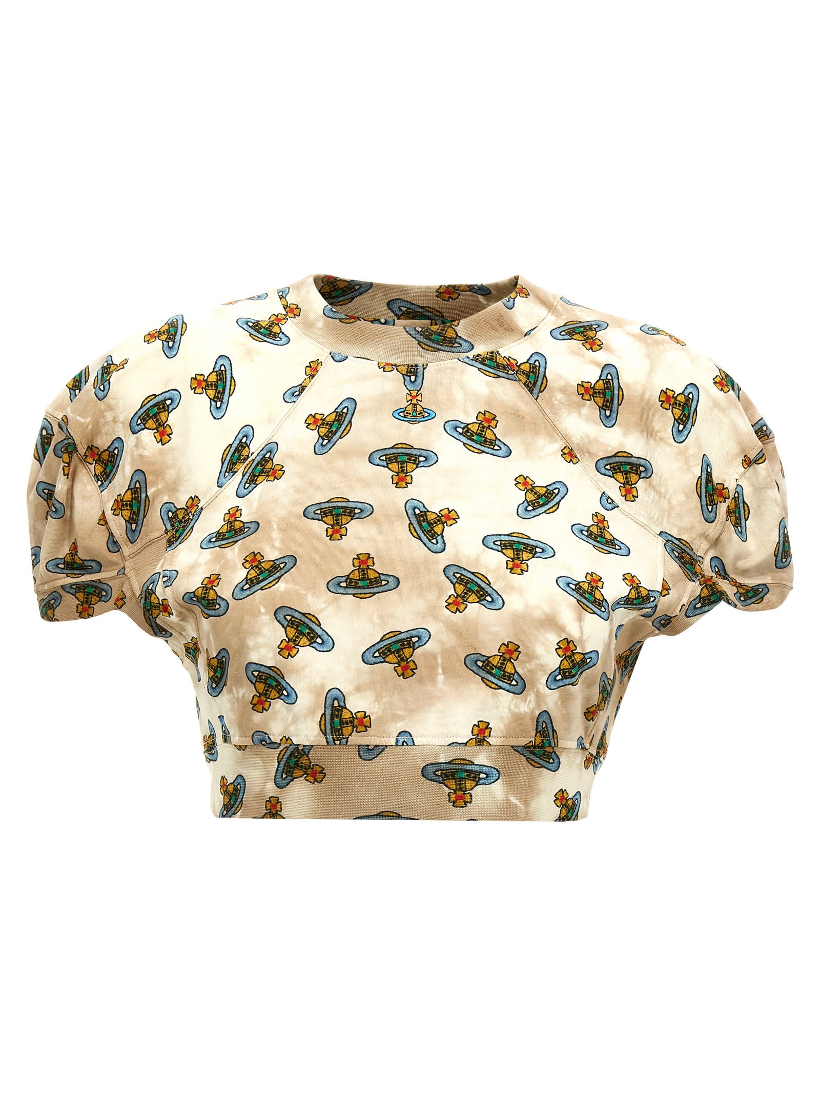 Vivienne Westwood football Cropped T-shirt