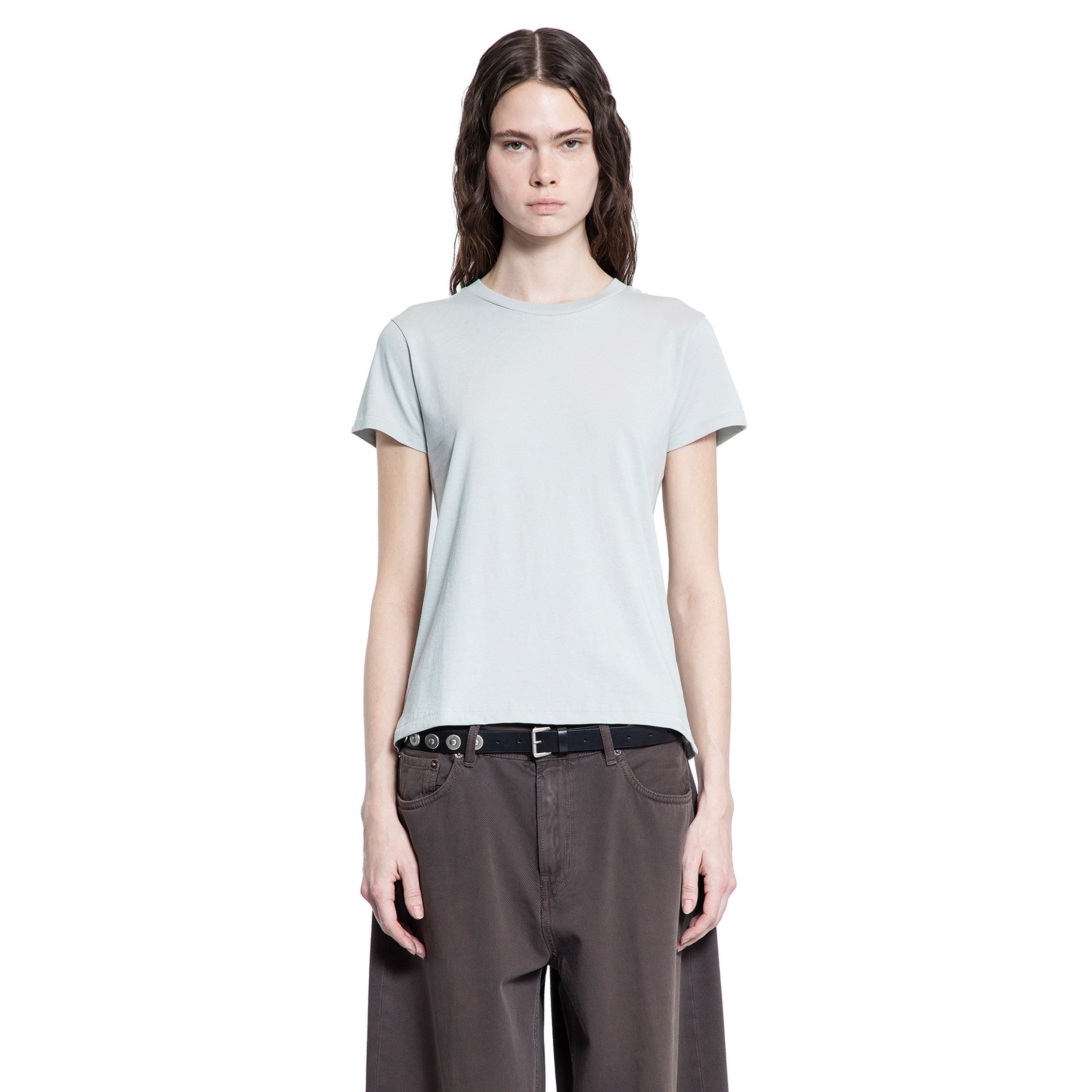 6397 WOMAN BLUE T-SHIRTS & TANK TOPS