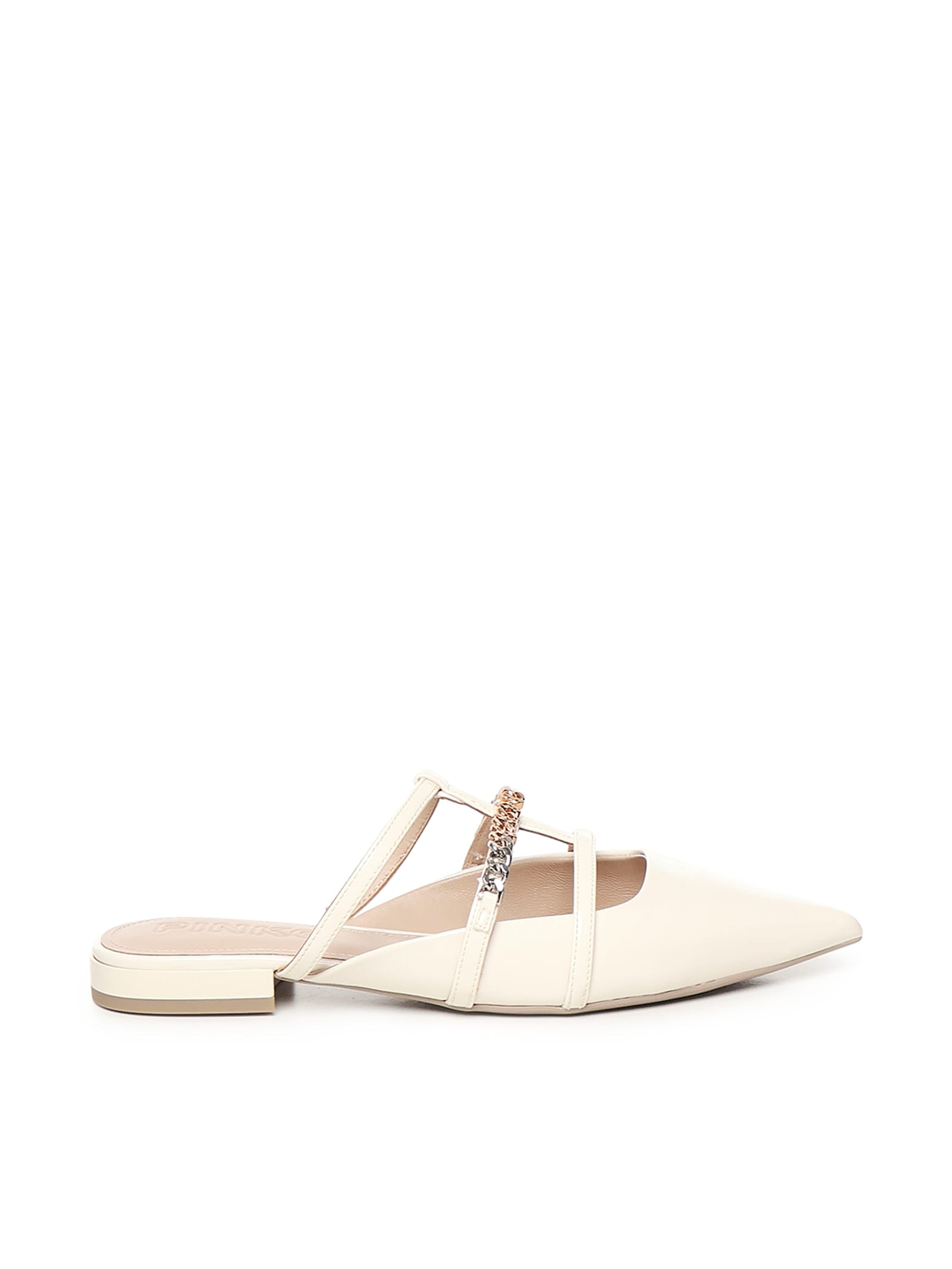 Pinko Patent Leather Mules Ballerinas