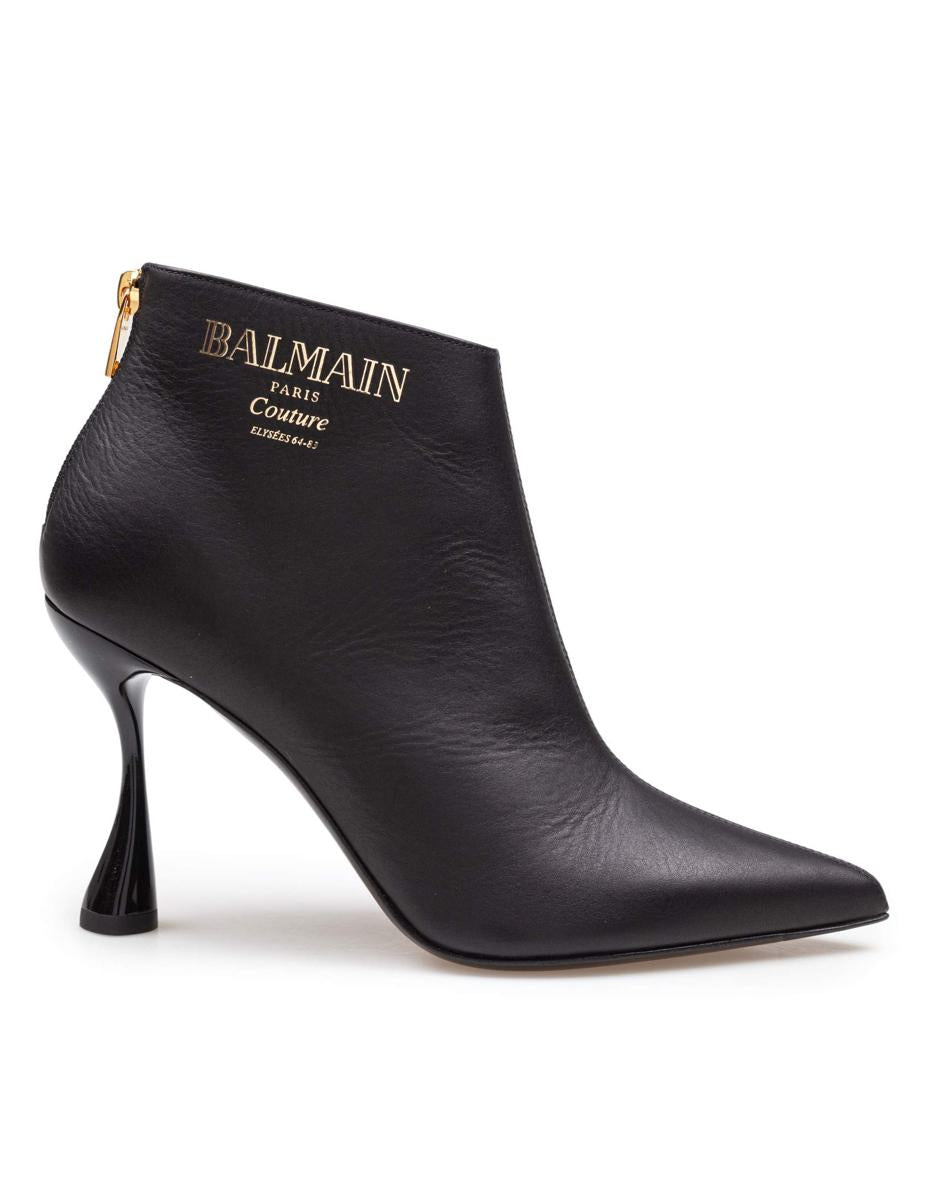 Balmain 皮革短靴