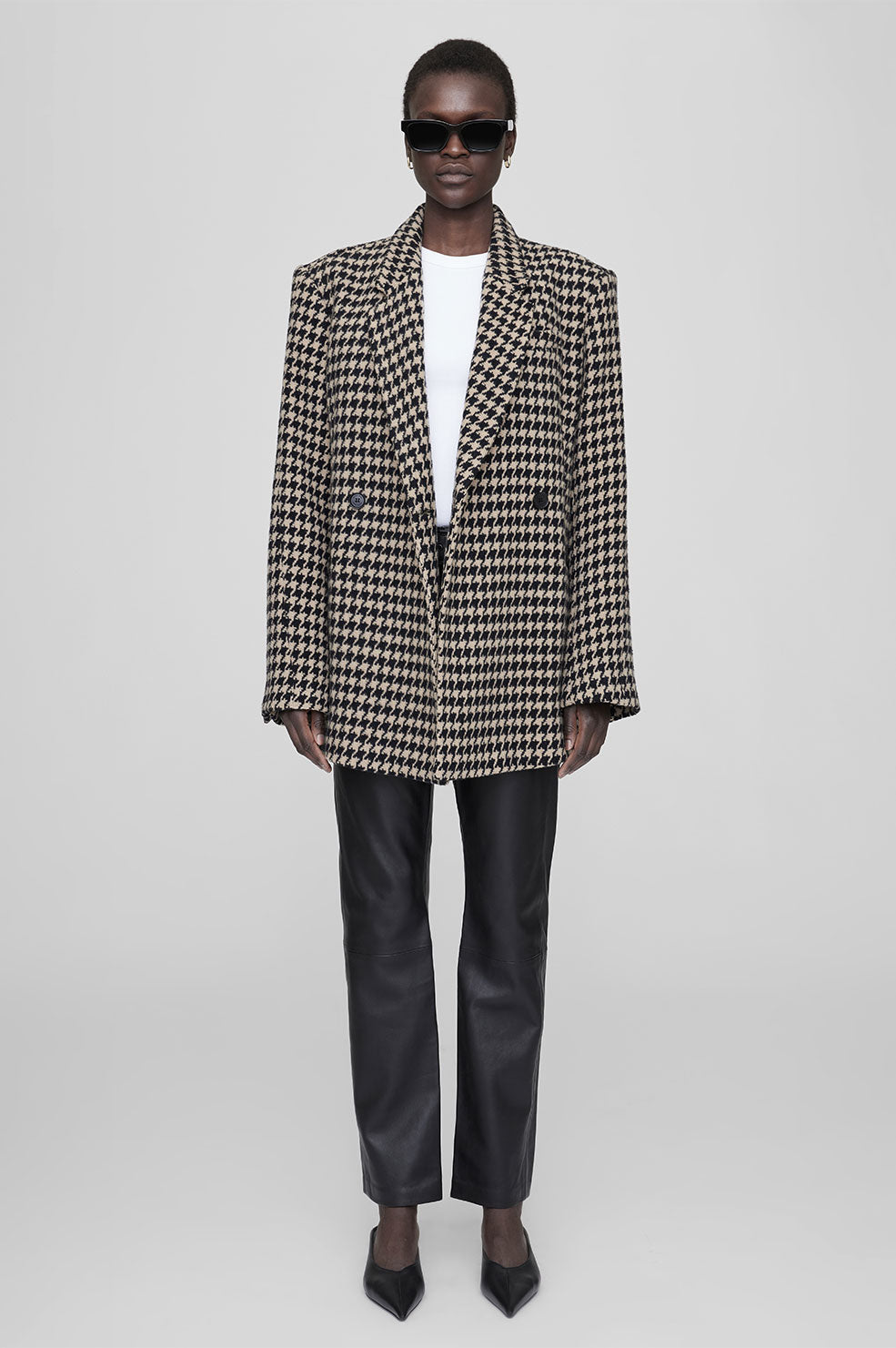 Kaia Blazer - Houndstooth M