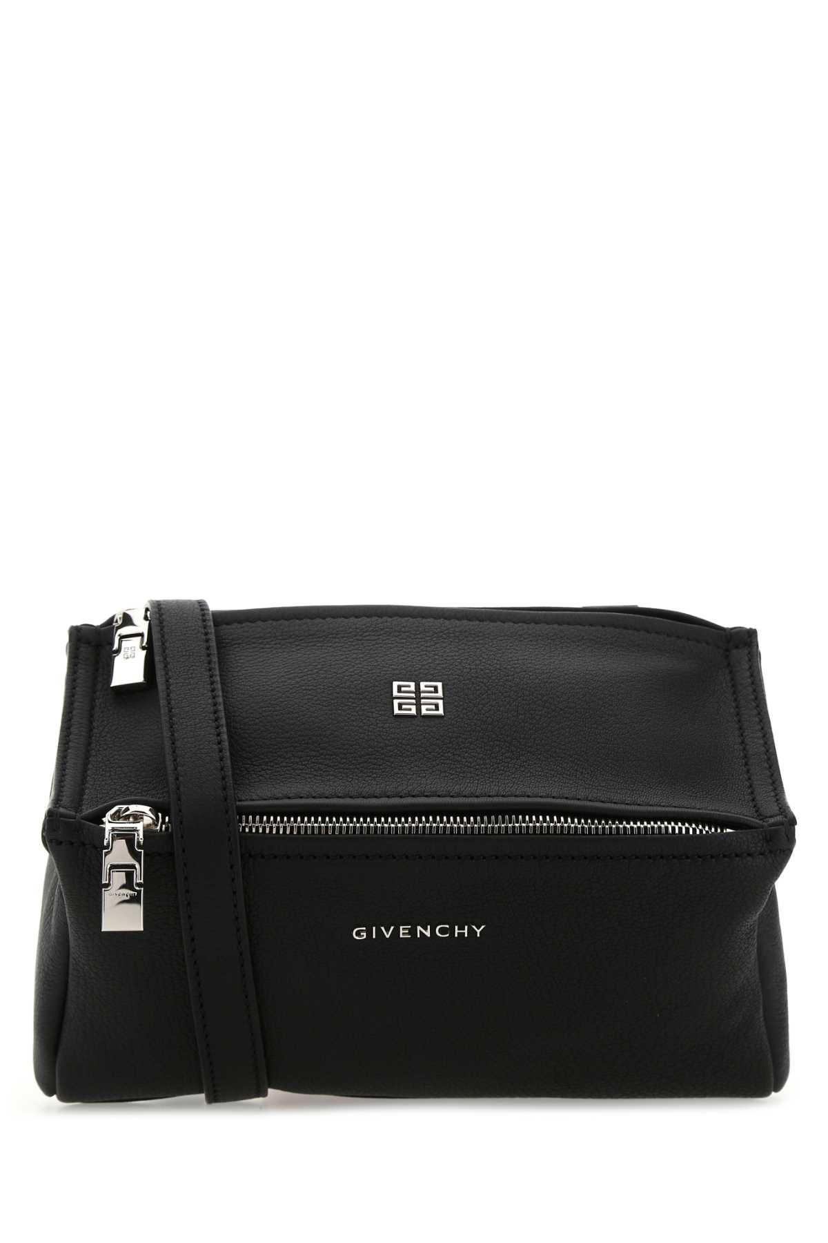 Givenchy Black Leather Mini Pandora Crossbody Bag