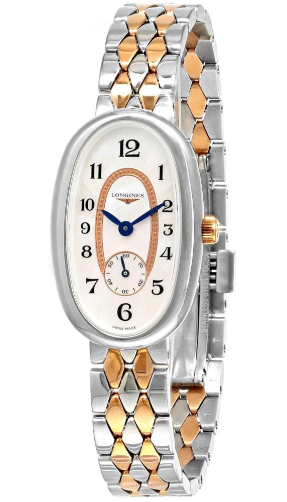LONGINES Symphonette Quartz MOP 18K Rose Gold Women's Watch L2.306.5.83.7 / L23065837
