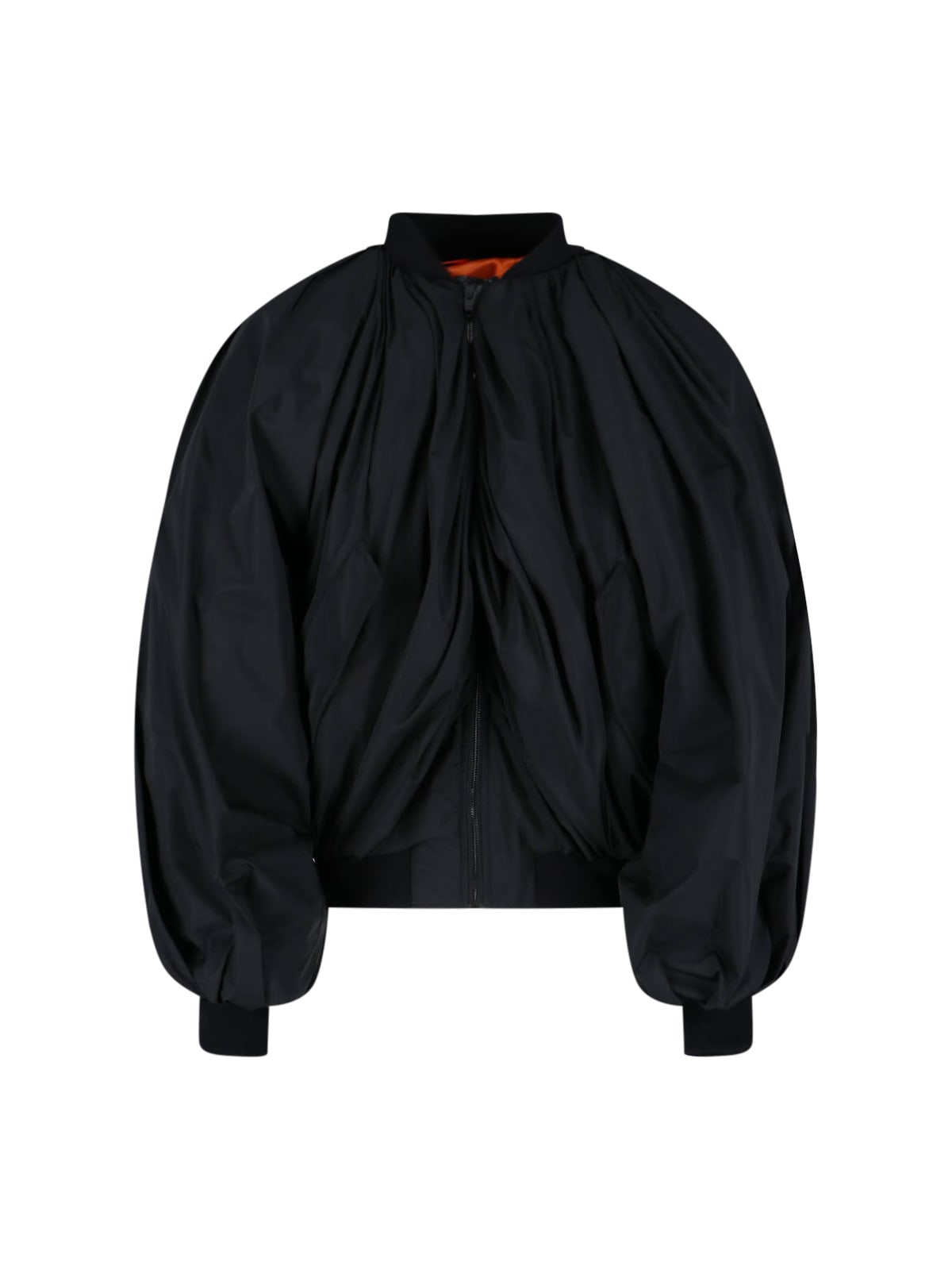 Balenciaga Draped Bomber Jacket