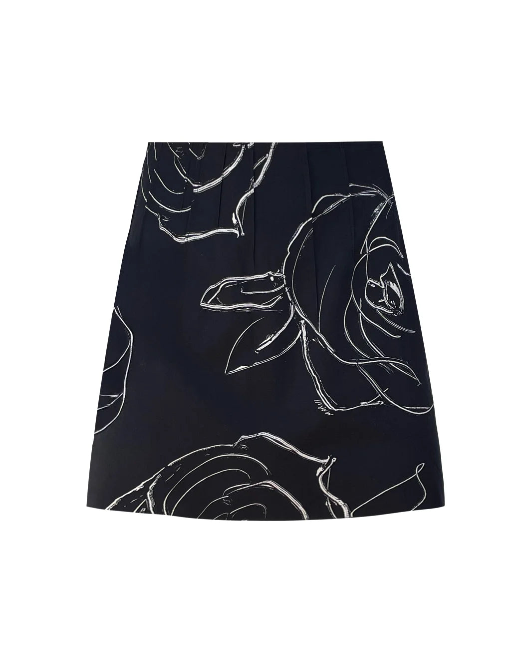 Heavy Poplin Mini Skirt