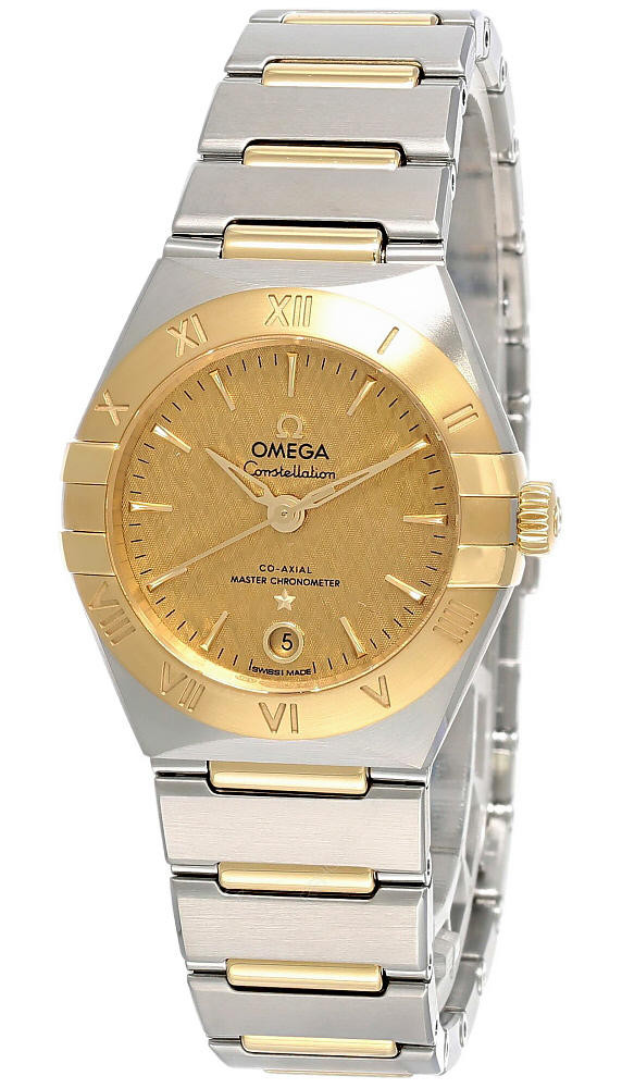 OMEGA Constellation 18K Yellow Gold 29MM Women's Watch 131.20.29.20.08.001 / 13120292008001