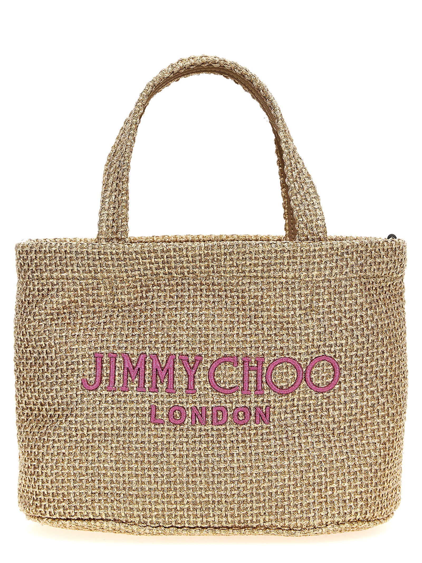 Jimmy Choo beach Tote E/w Mini Handbag