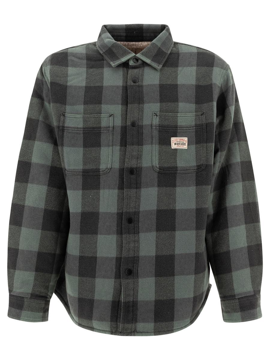Stüssy 格纹宽松衬衫