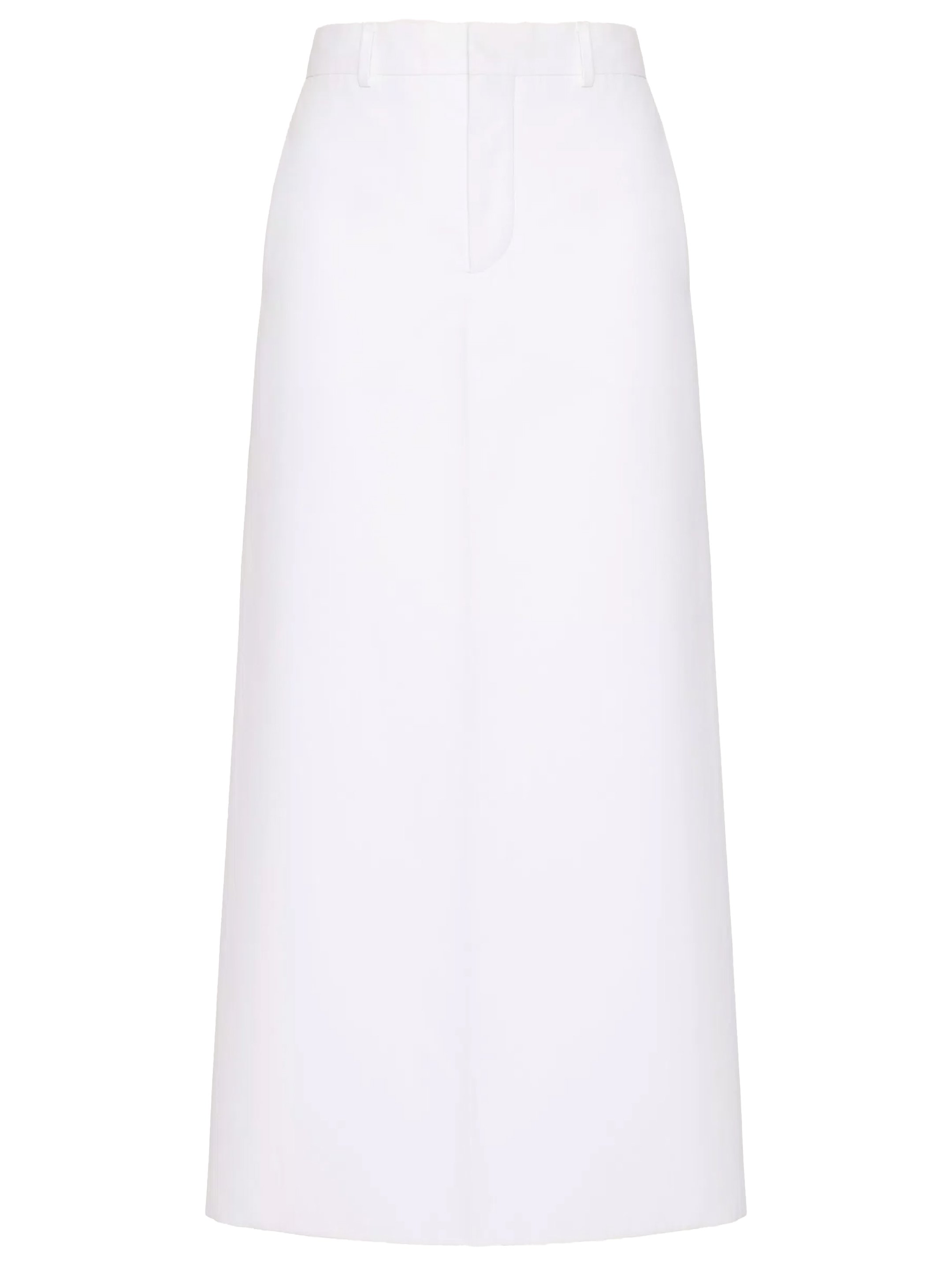 Compact Popeline skirt