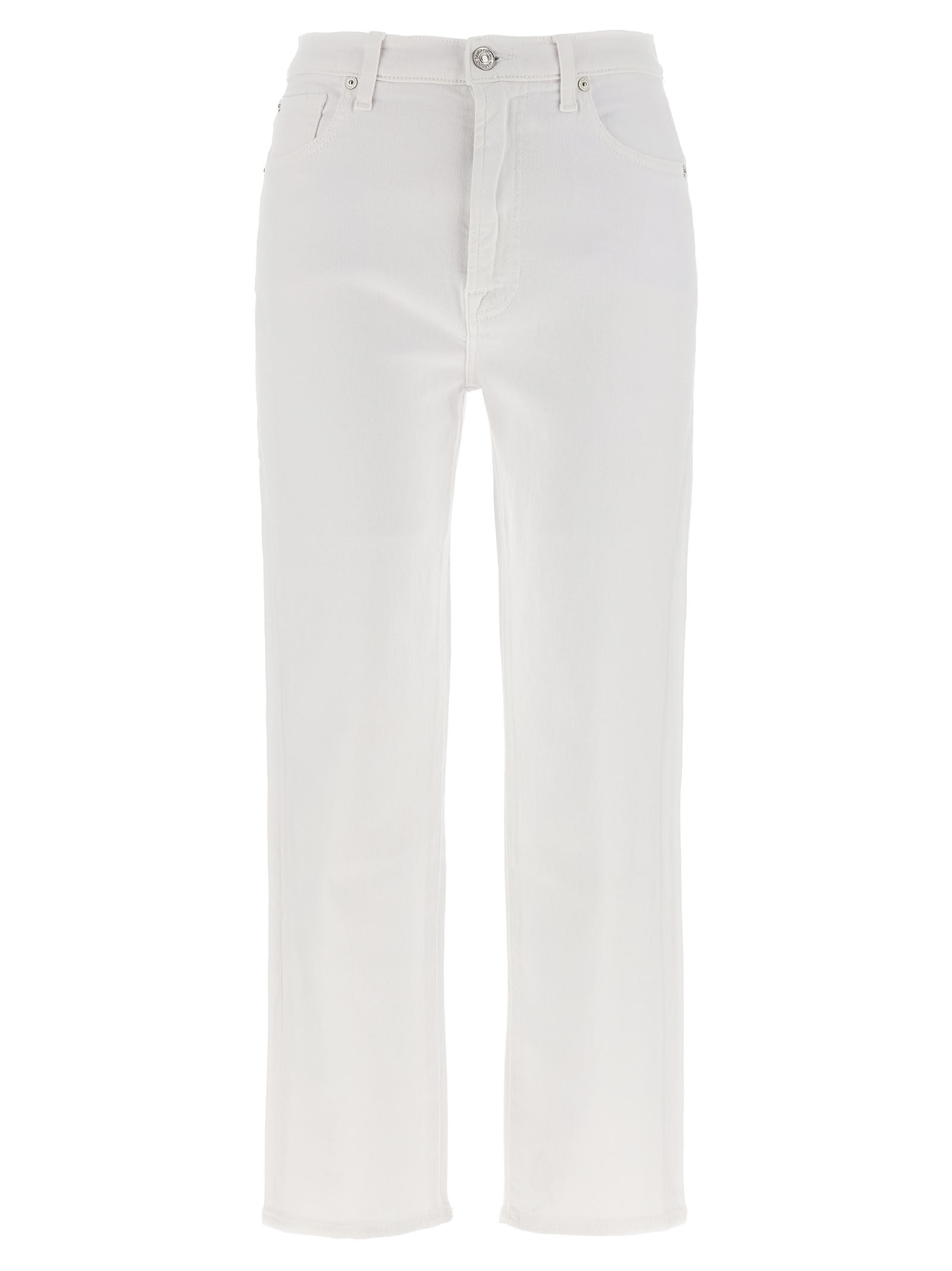 7 For All Mankind 修身九分牛仔裤