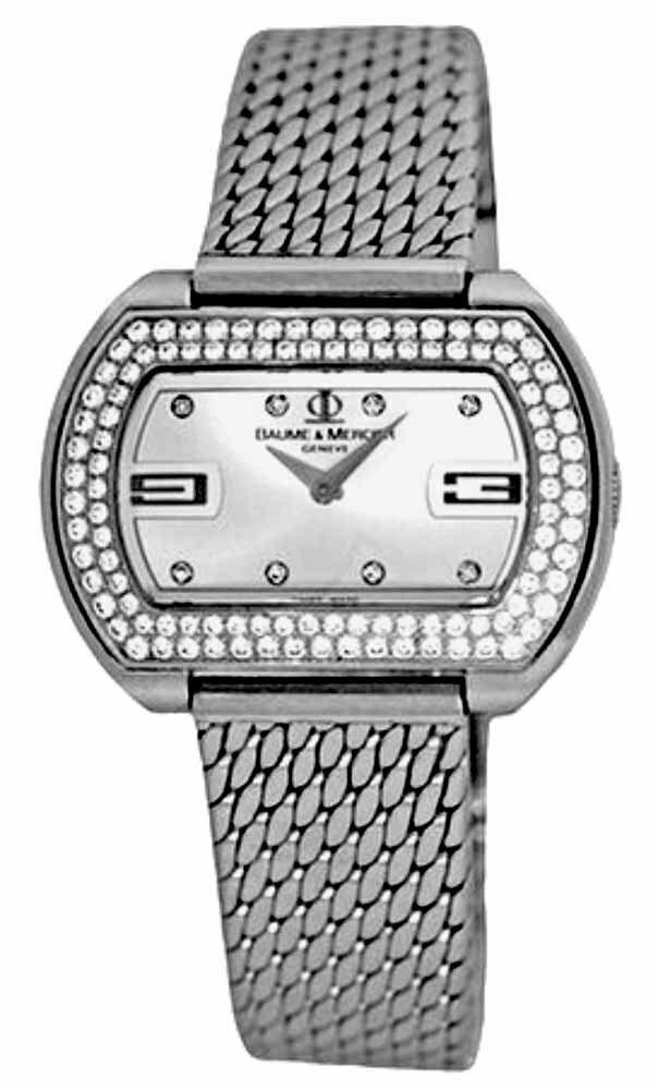 BAUME & MERCIER Hampton City Diamond S-Steel Women's Watch MOA08346