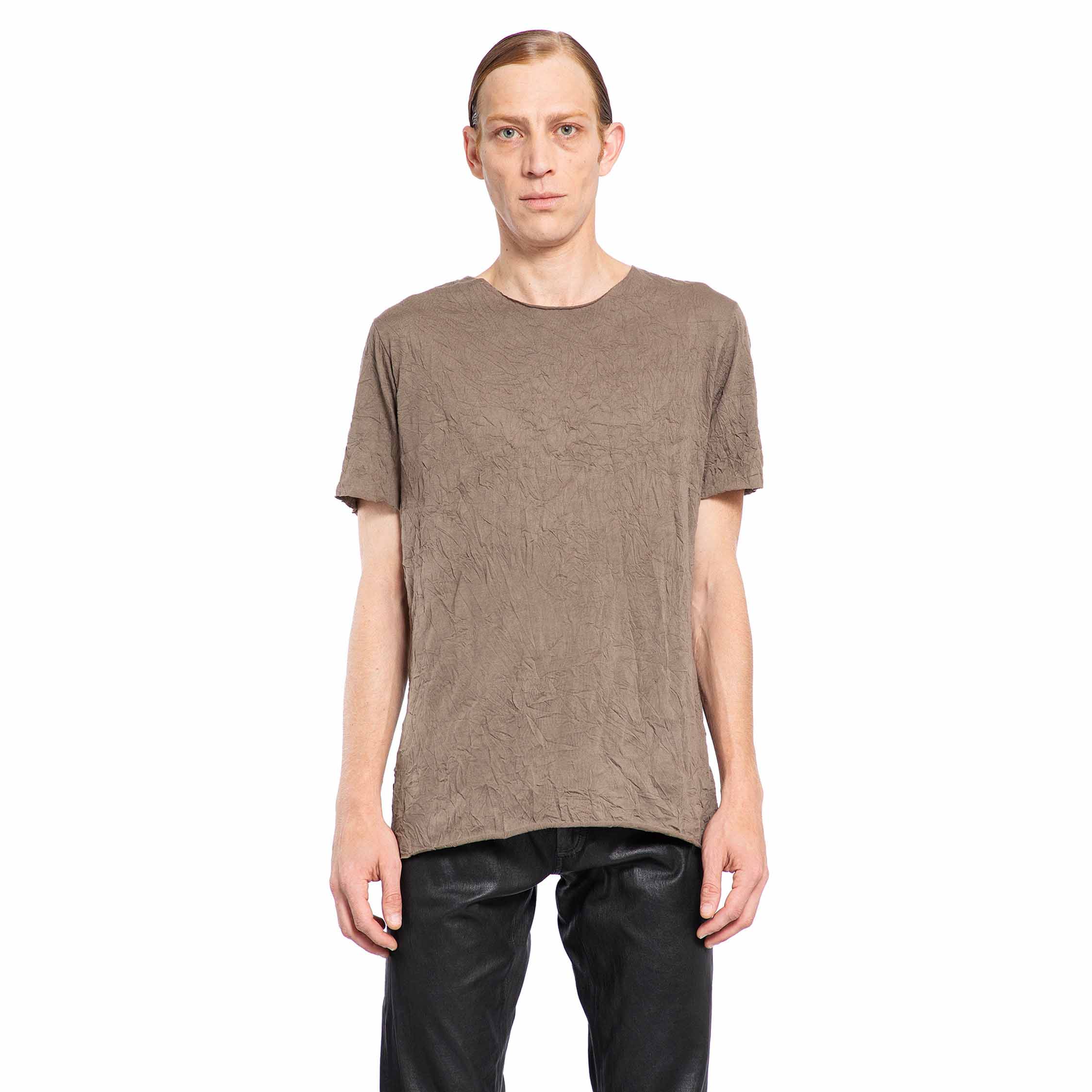GIORGIO BRATO MAN GREEN T-SHIRTS & TANK TOPS