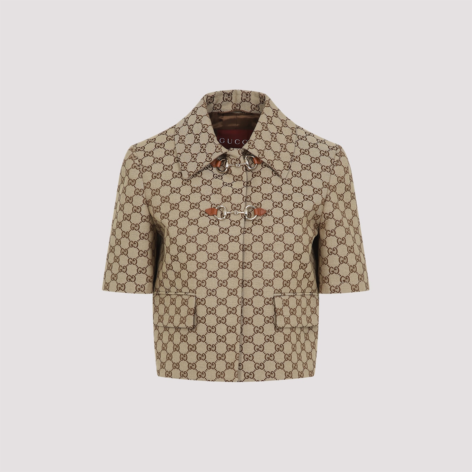Gucci 双G帆布夹克