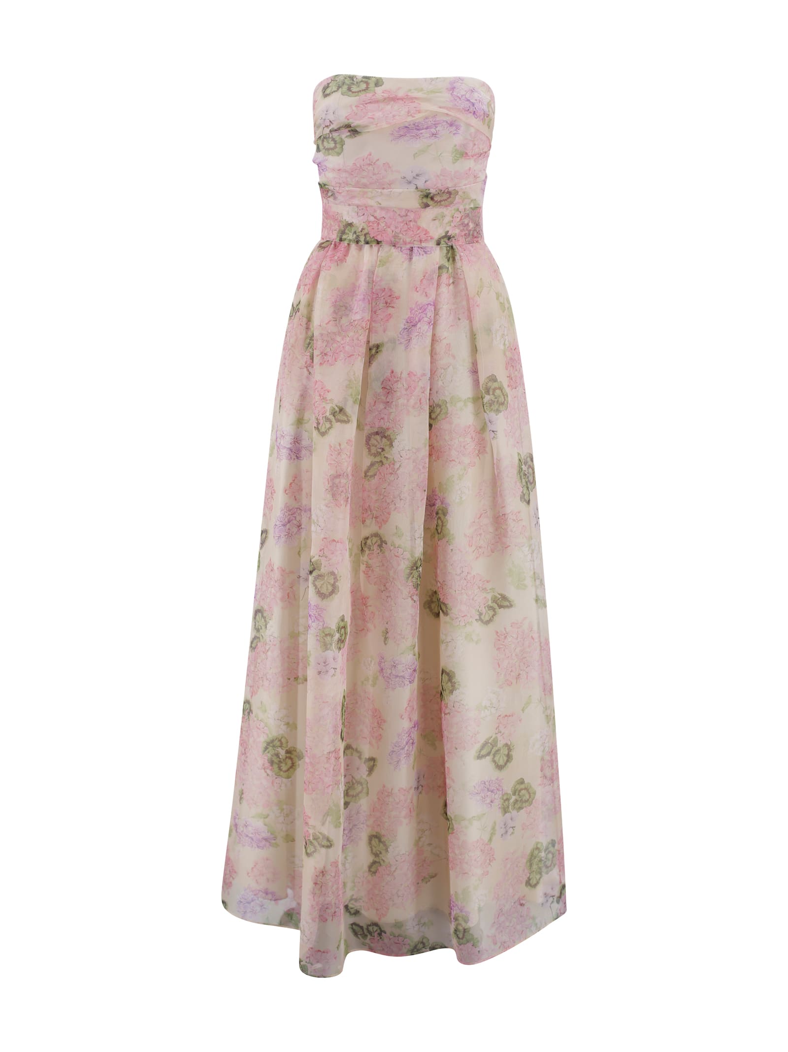 Max Mara Studio Fancy Organza Bustier Dress