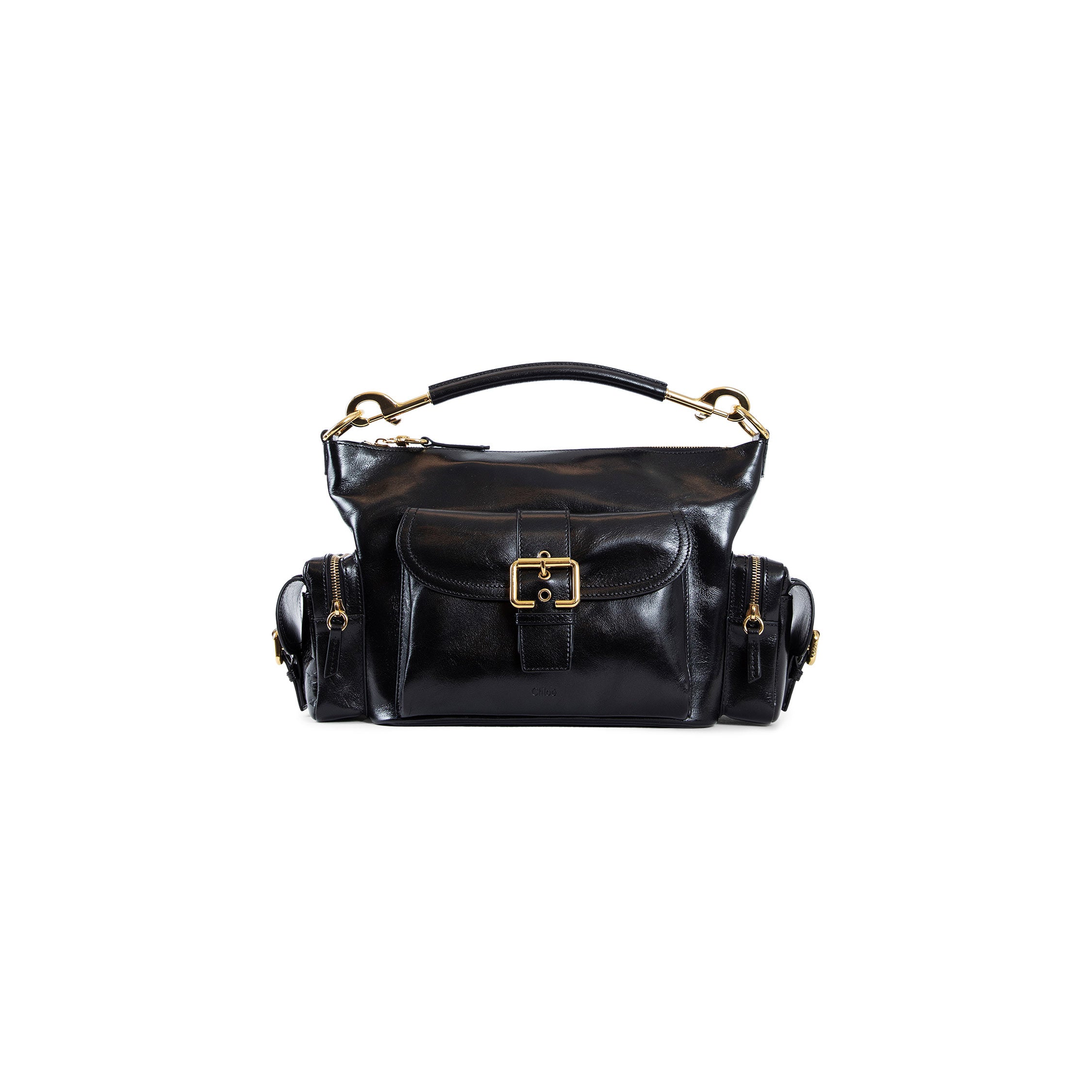 CHLOÉ WOMAN BLACK TOP HANDLE BAGS