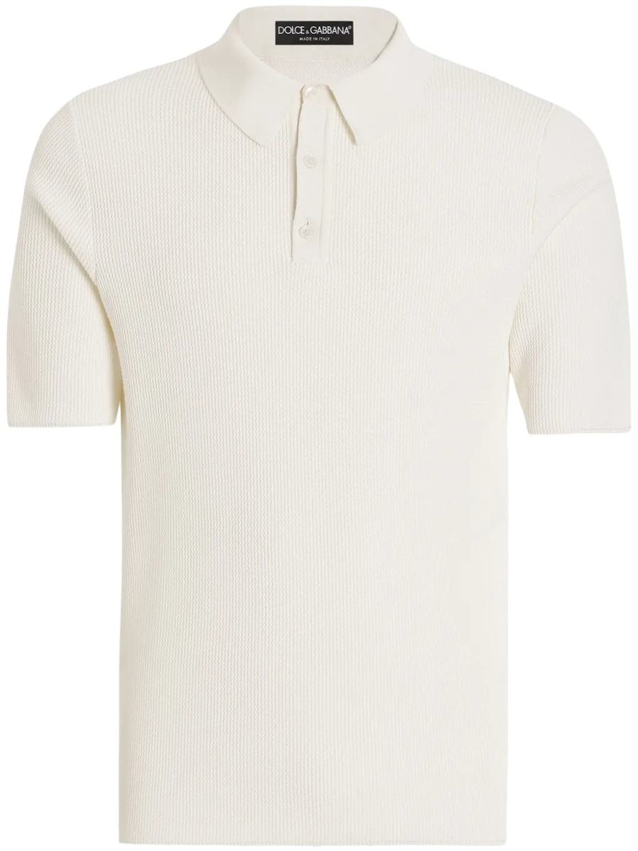 Dolce & Gabbana Short-Sleeved Polo Shirt