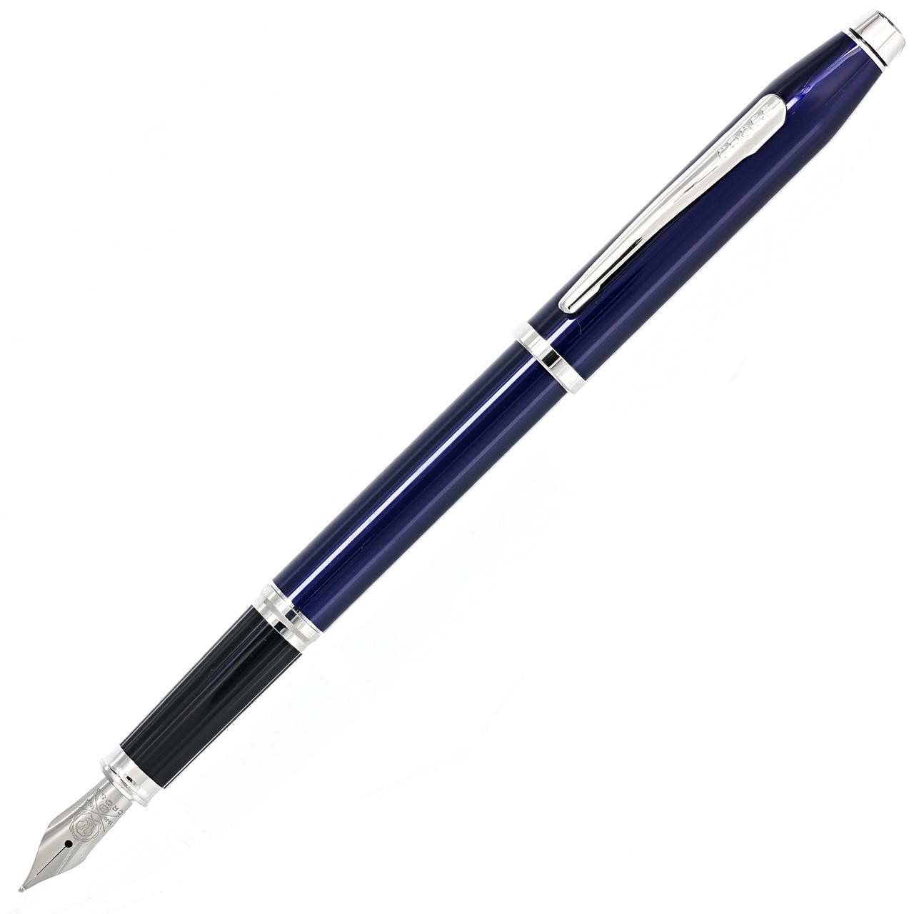CROSS Century II Translucent Blue Lacquer Fountain Pen AT0086-103MS