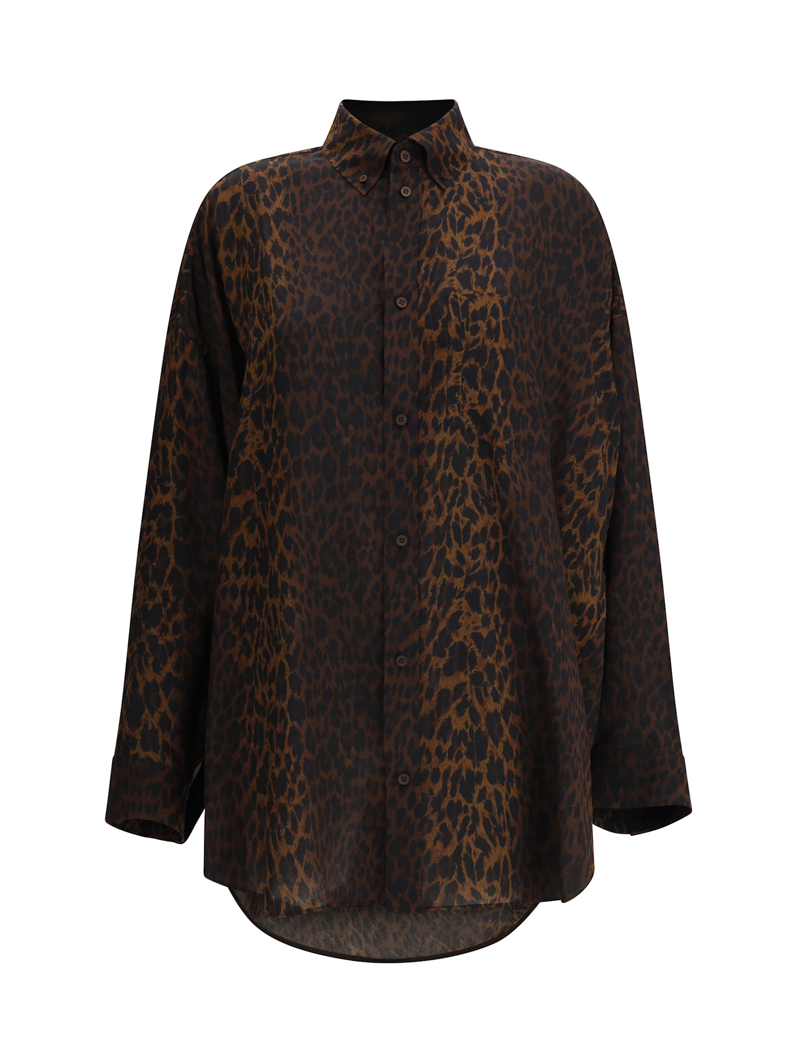 Balenciaga Leopard Shirt