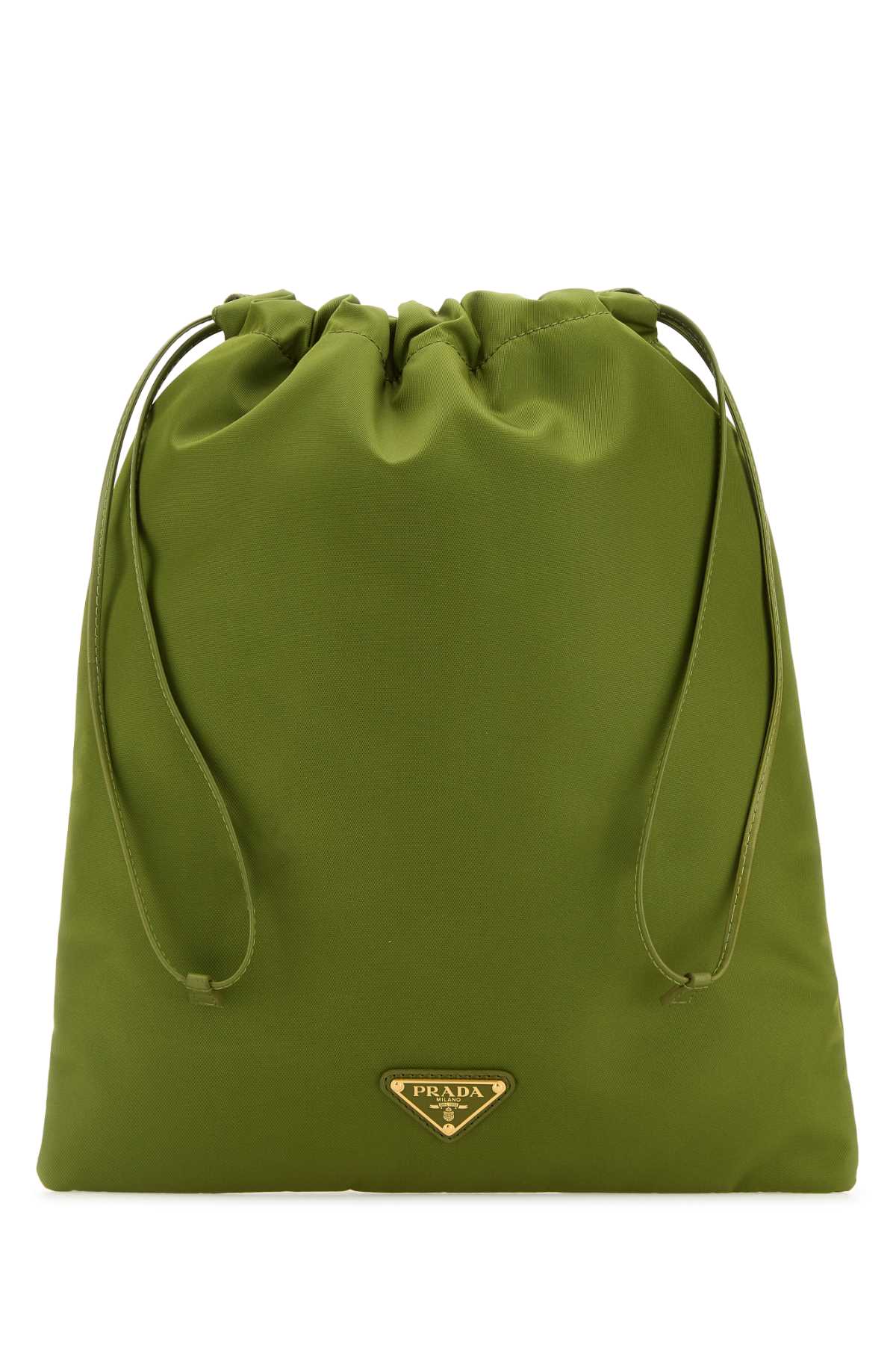 Prada Green Fabric Pouch