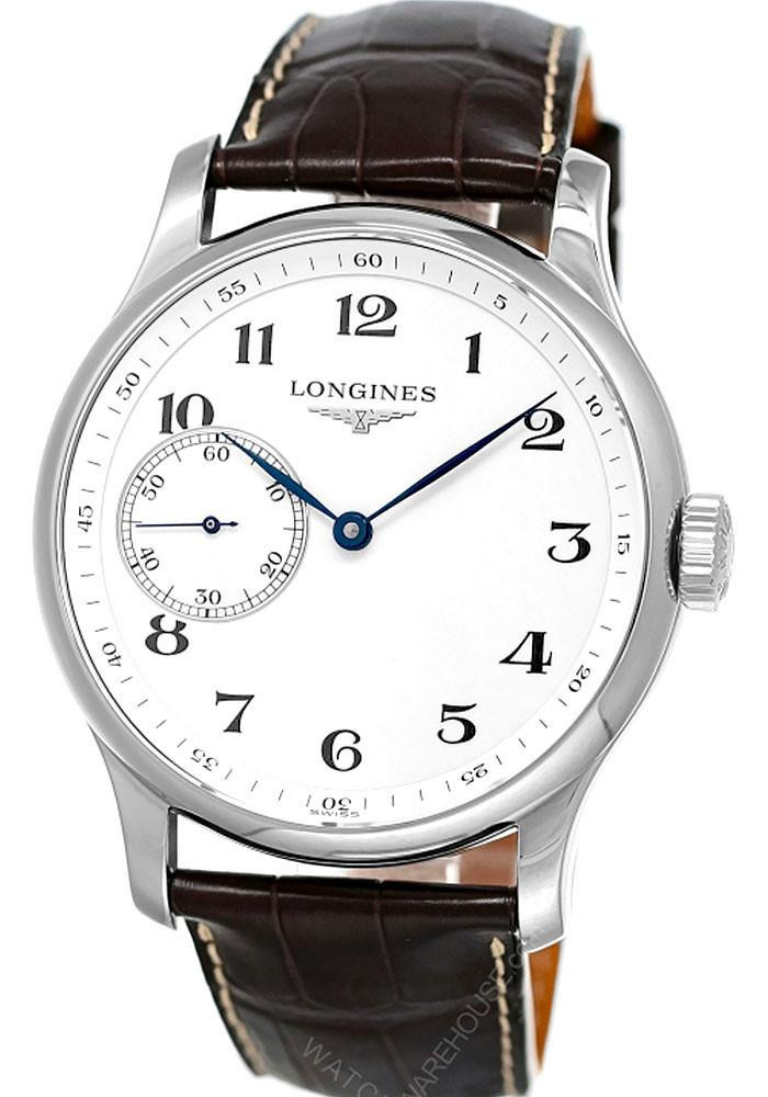 LONGINES Master Collection 47.5MM Brown Leather Men's Watch L2.841.4.18.3 / L28414183