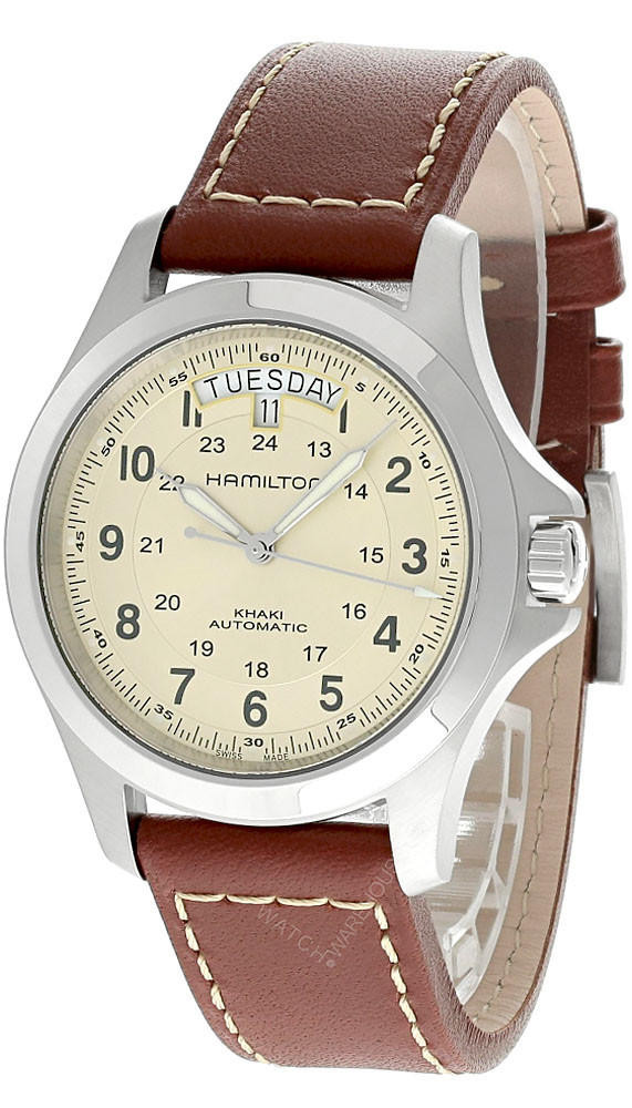 HAMILTON Khaki Field King Automatic Beige Dial Men's Watch H64455523